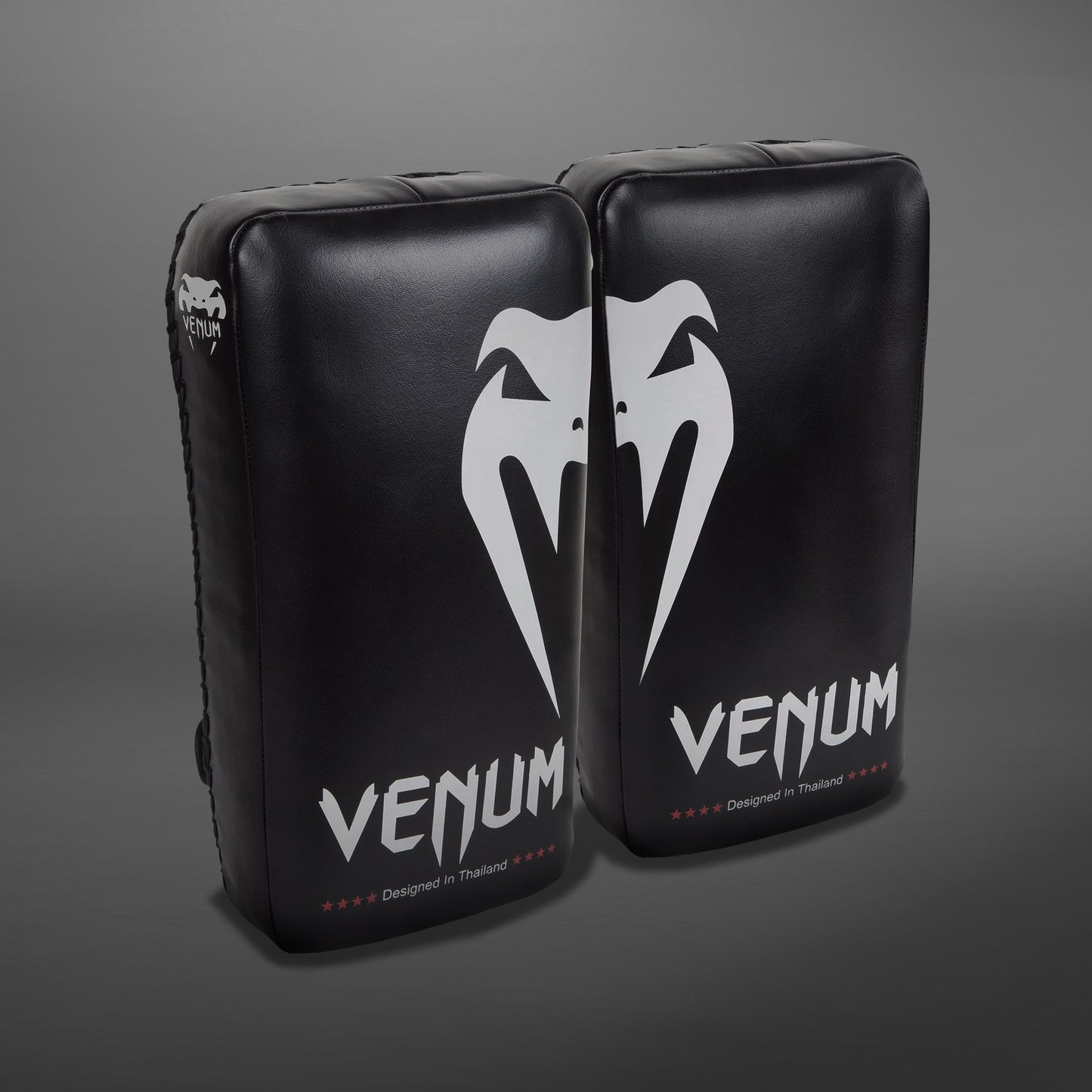 Venum Giant Kick Pads - Schwarz/Ice (Paar)
