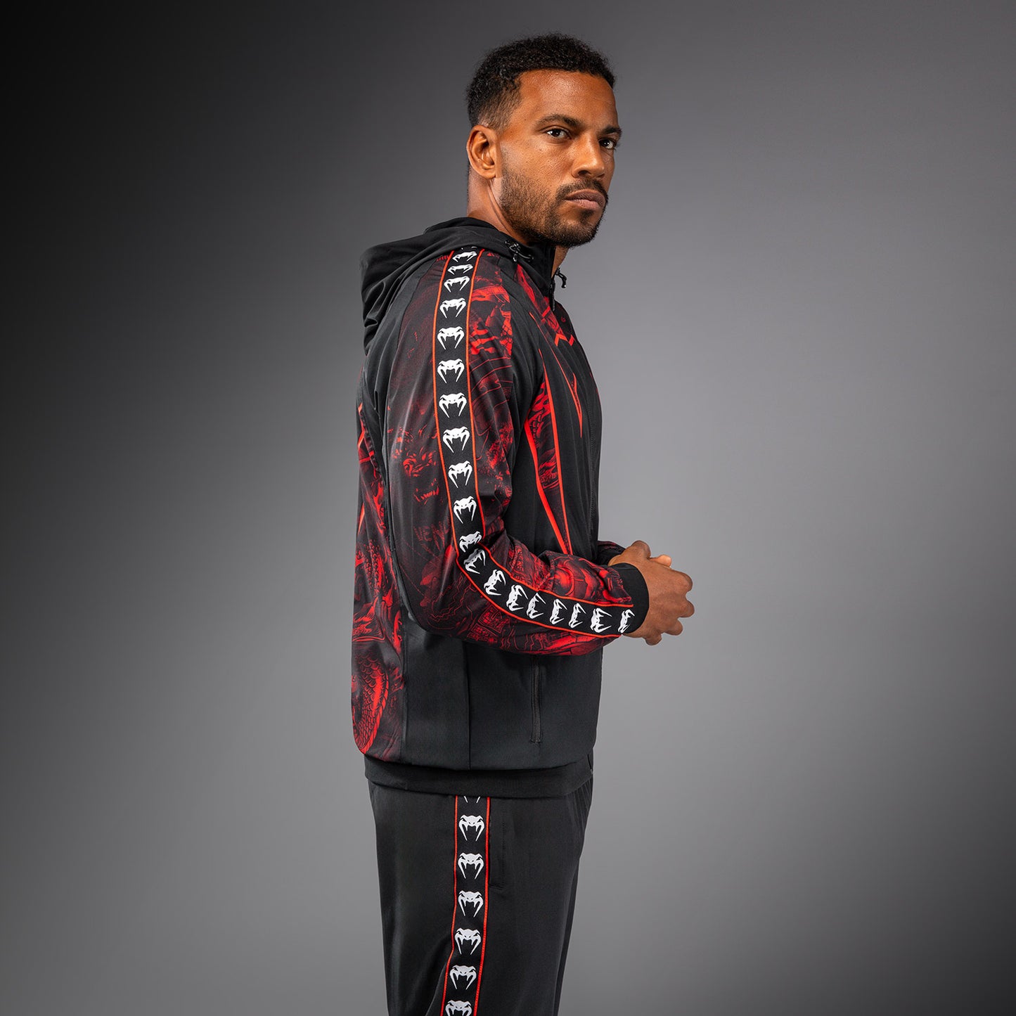 Venum 20th Anniversary Trainingsjacke - Schwarz/Rot