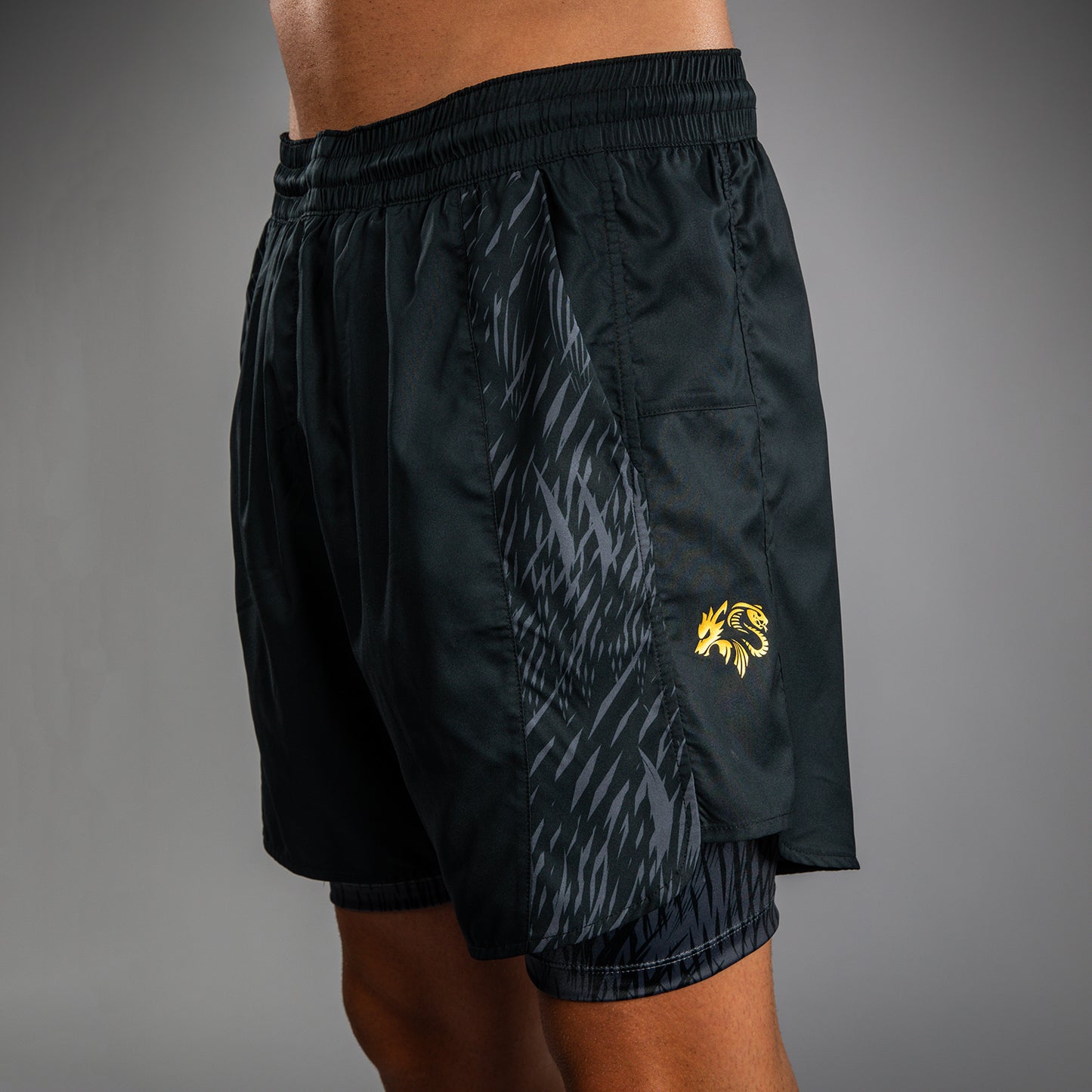 Venum x Chimaev Trainingsshorts - Schwarz/Grau
