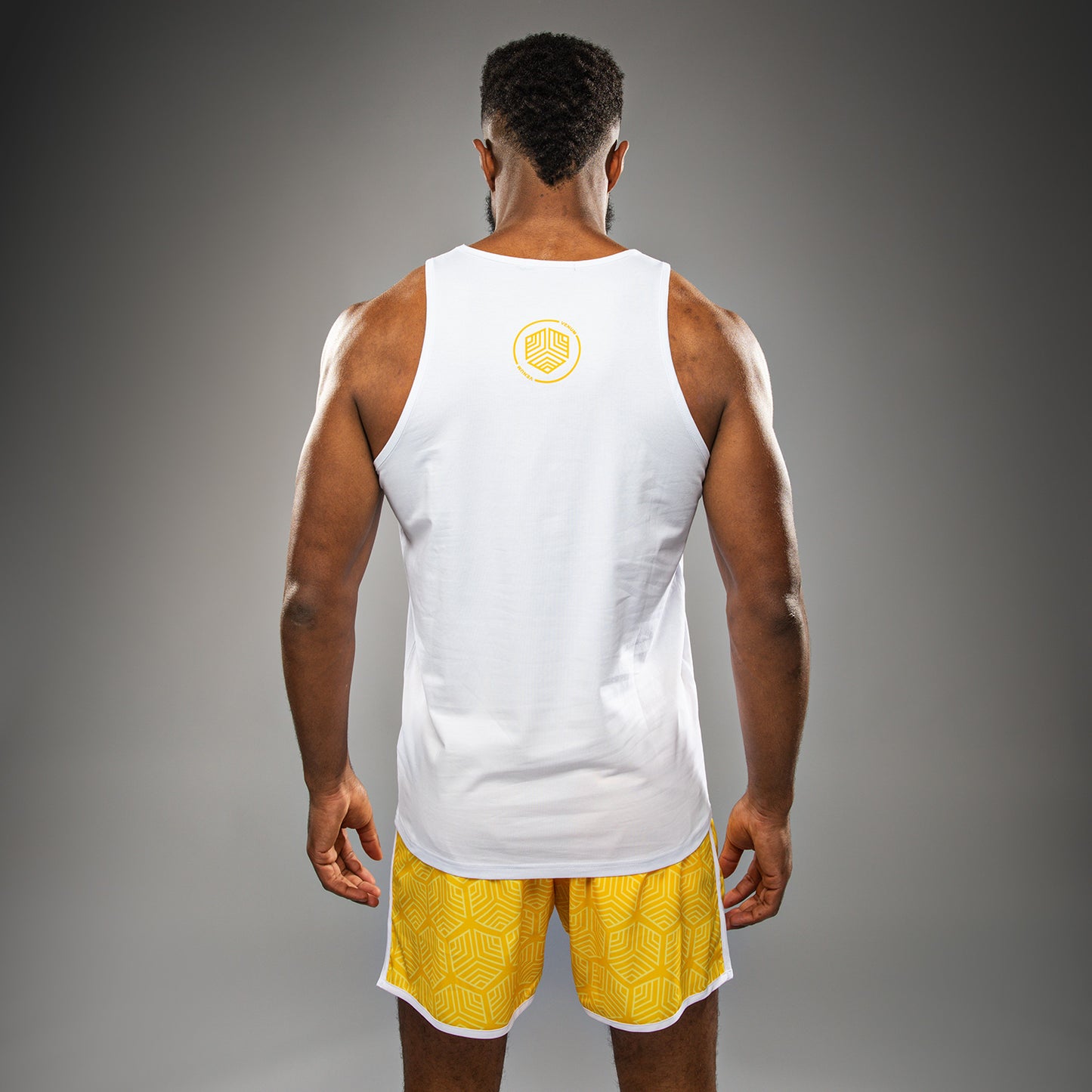 Venum Octane Tank Top - Weiß/Vibrant Gelb