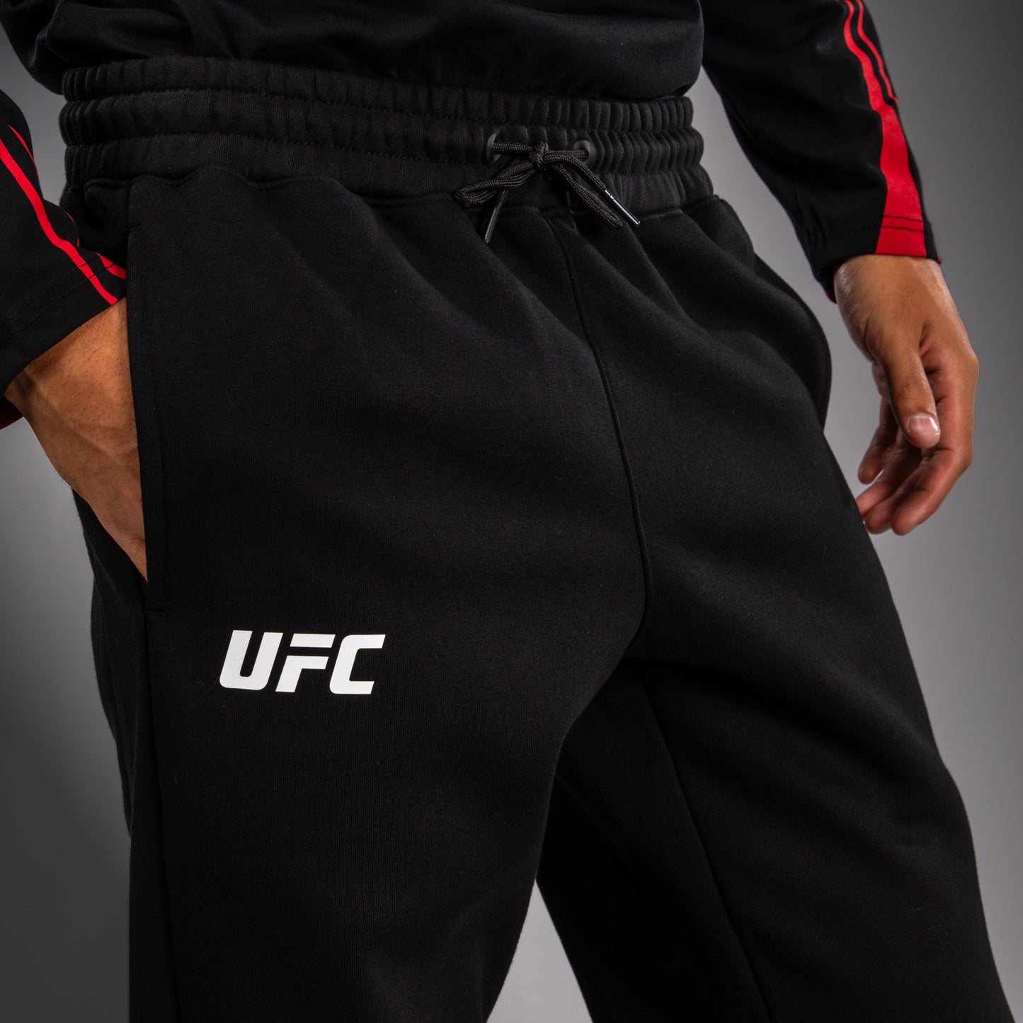 Venum UFC Unity by Venum Authentic Fight Week Herren-Baumwollhose - Schwarz