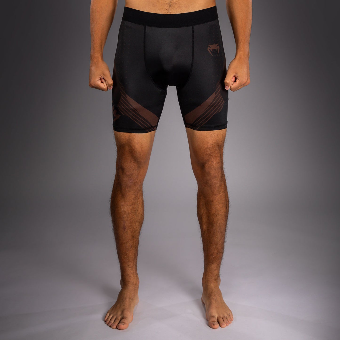 Venum No-Gi 6.0 Kompressionsshort - Schwarz/Braun