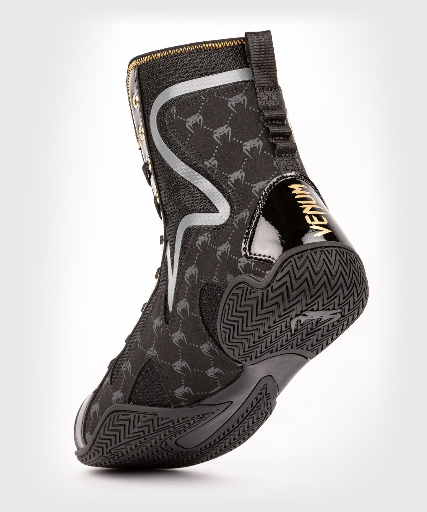 Venum Elite Evo Monogram Boxing Schuhe – Schwarz