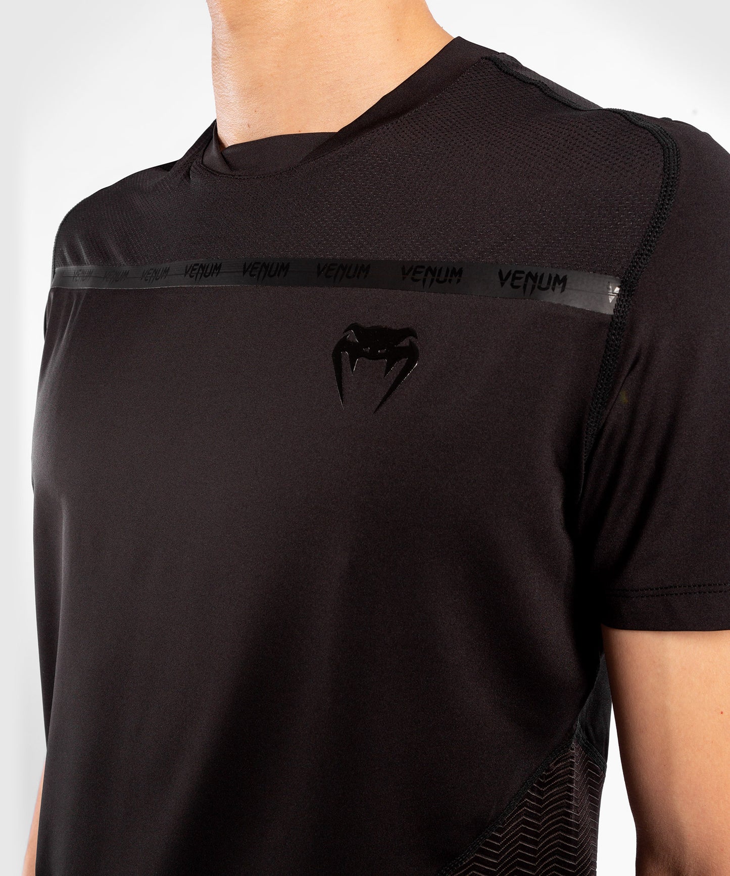 Venum G-Fit Dry-Tech T-Shirt - Schwarz/Schwarz