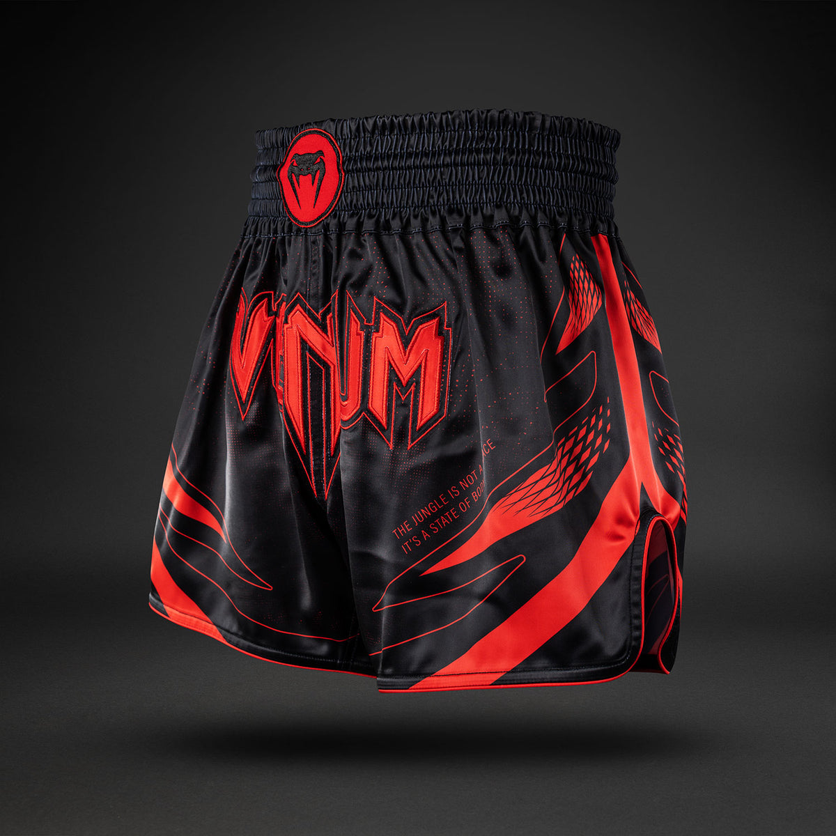 Venum Amazonia Reborn Muay-Thai-Shorts - Schwarz/Rot