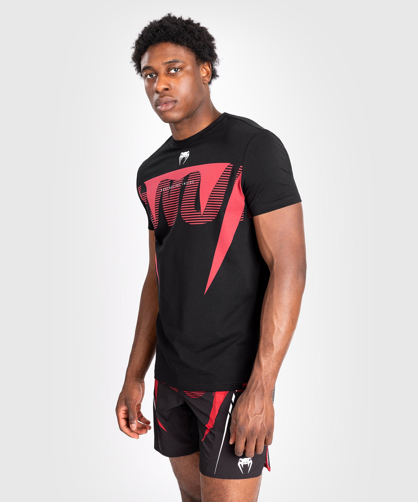 Venum Adrenaline Herren Kurzarm T-Shirt - Red