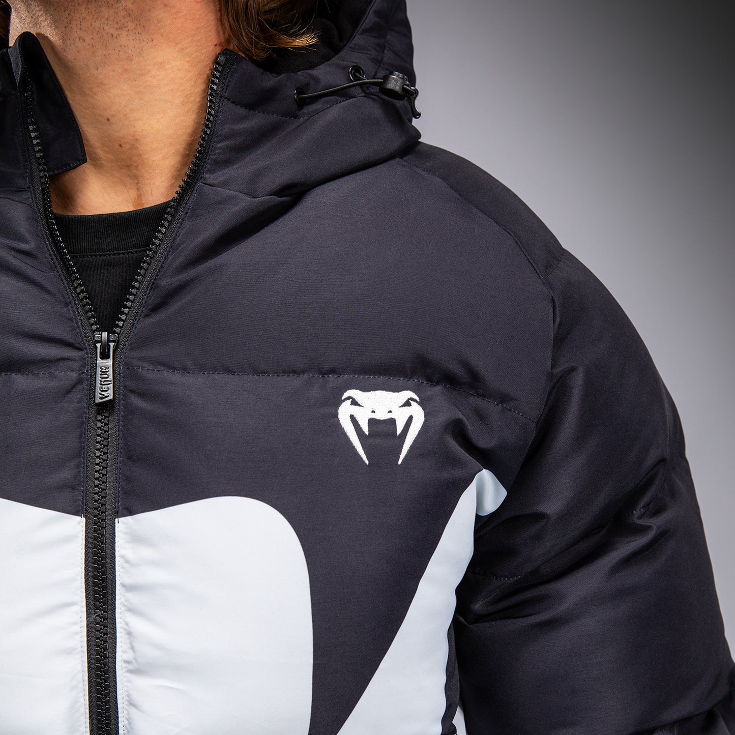 Venum Attack Daunenjacke - Schwarz/Eis