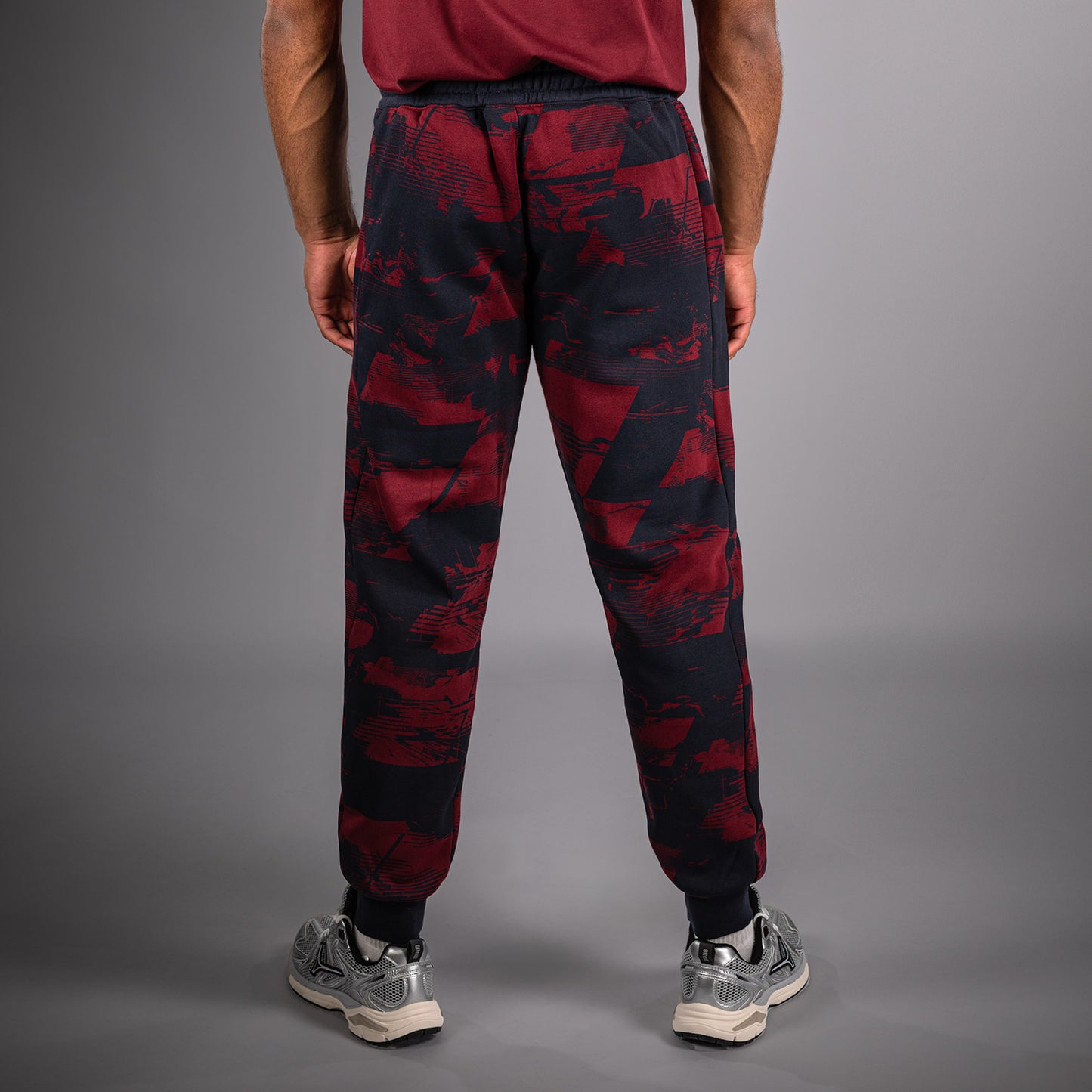 UFC Zenith by Venum Authentic Fight Week Hose Herren - Marineblau/Burgunderrot/Silber