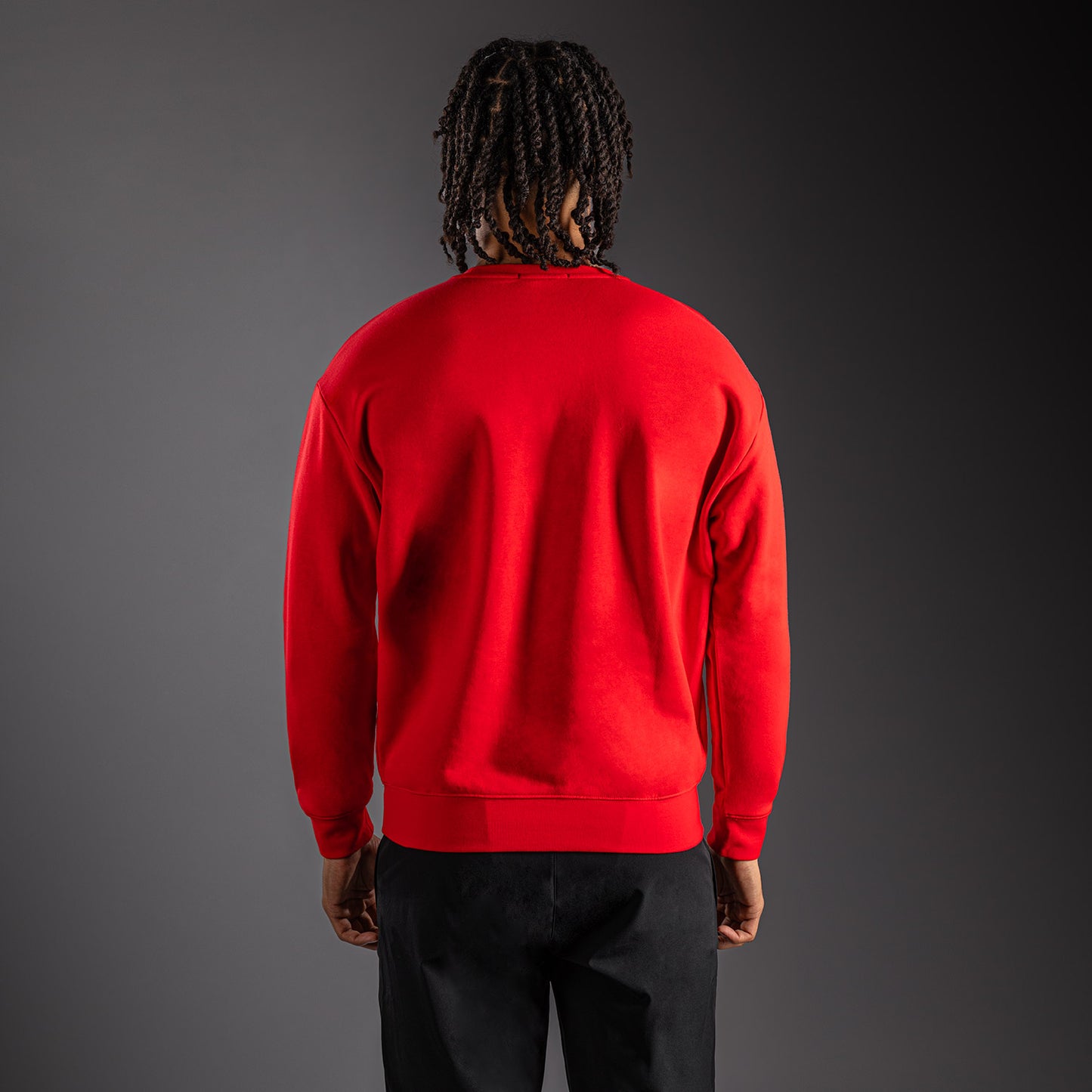 Venum Lineup Fleece Crew - Rot/Weiß