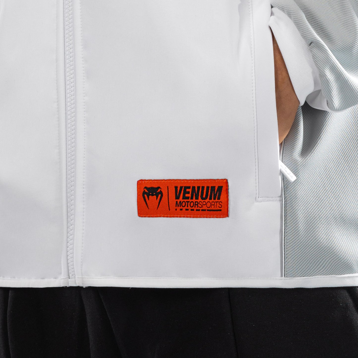 Venum Motorsport Softshell-Jacke - Schneeweiß