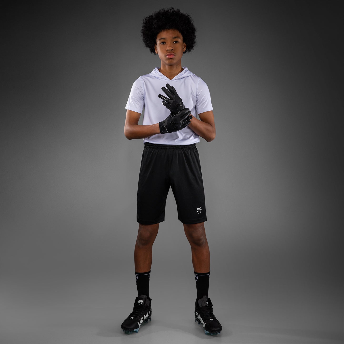 Venum Lineup Trainingsshorts für Kinder - Schwarz