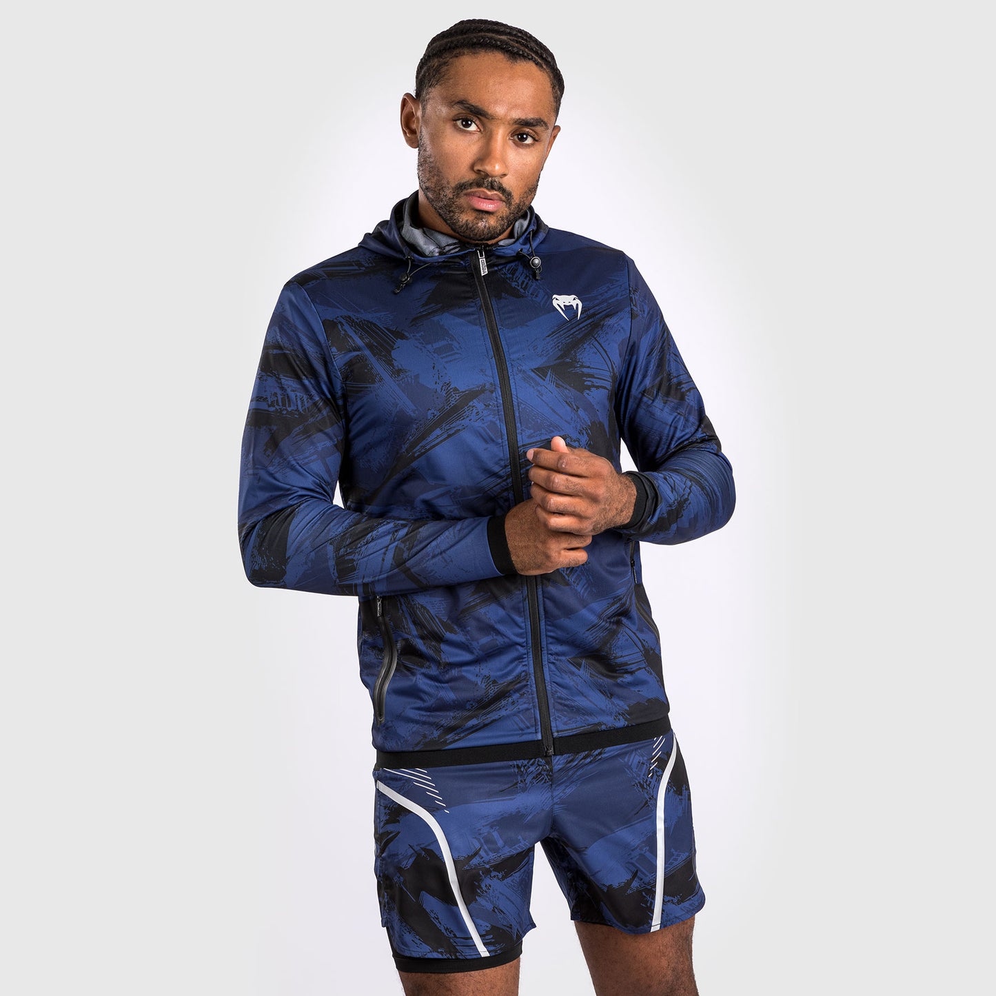 Venum Electron 3.0 Hoodie - Marineblau