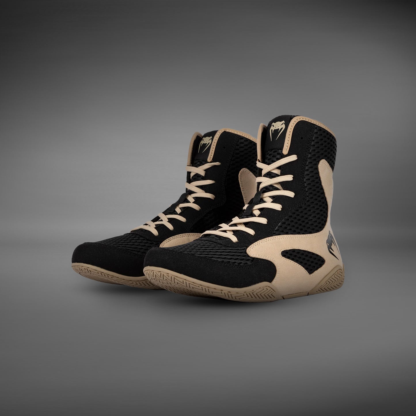 Venum Contender Boxing Schuhe - Schwarz/Sand