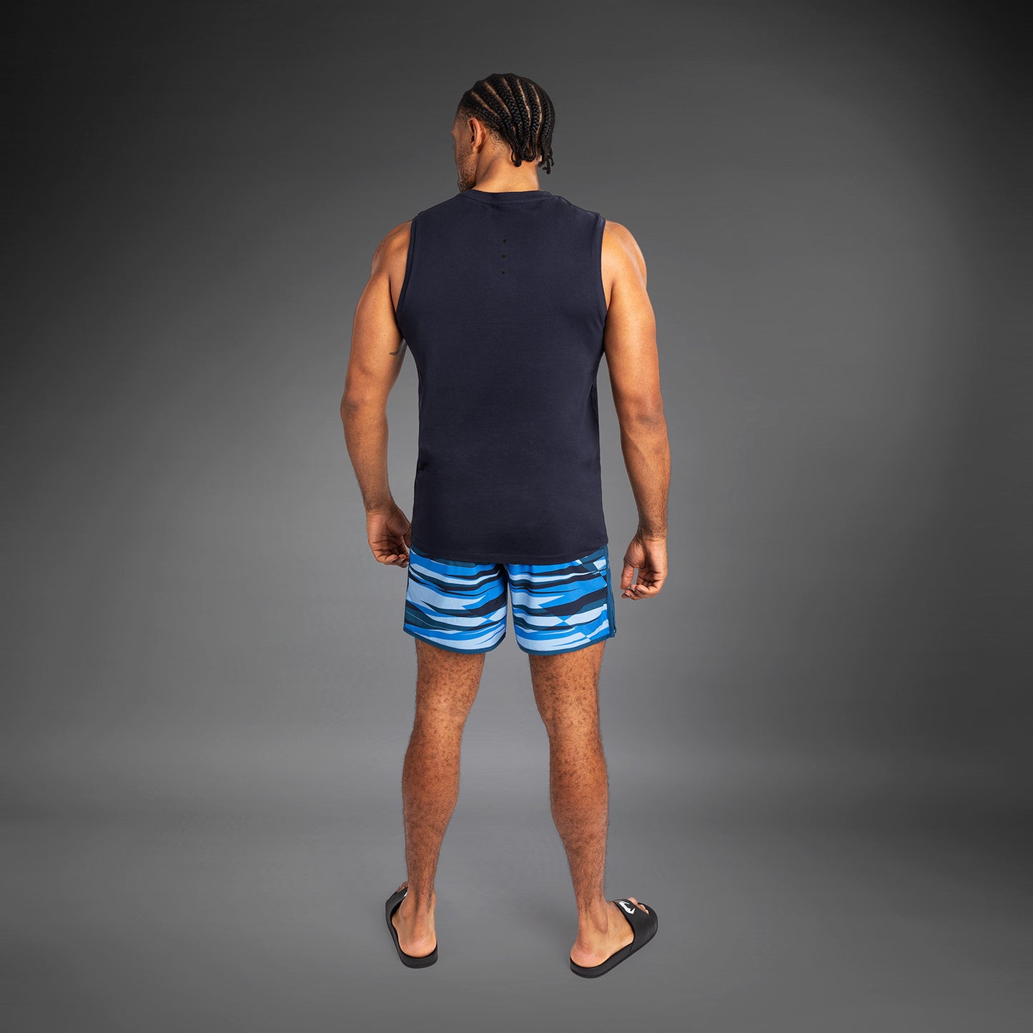 Venum Rapid Herren Tank Top - Snake Head - Shadow Blue