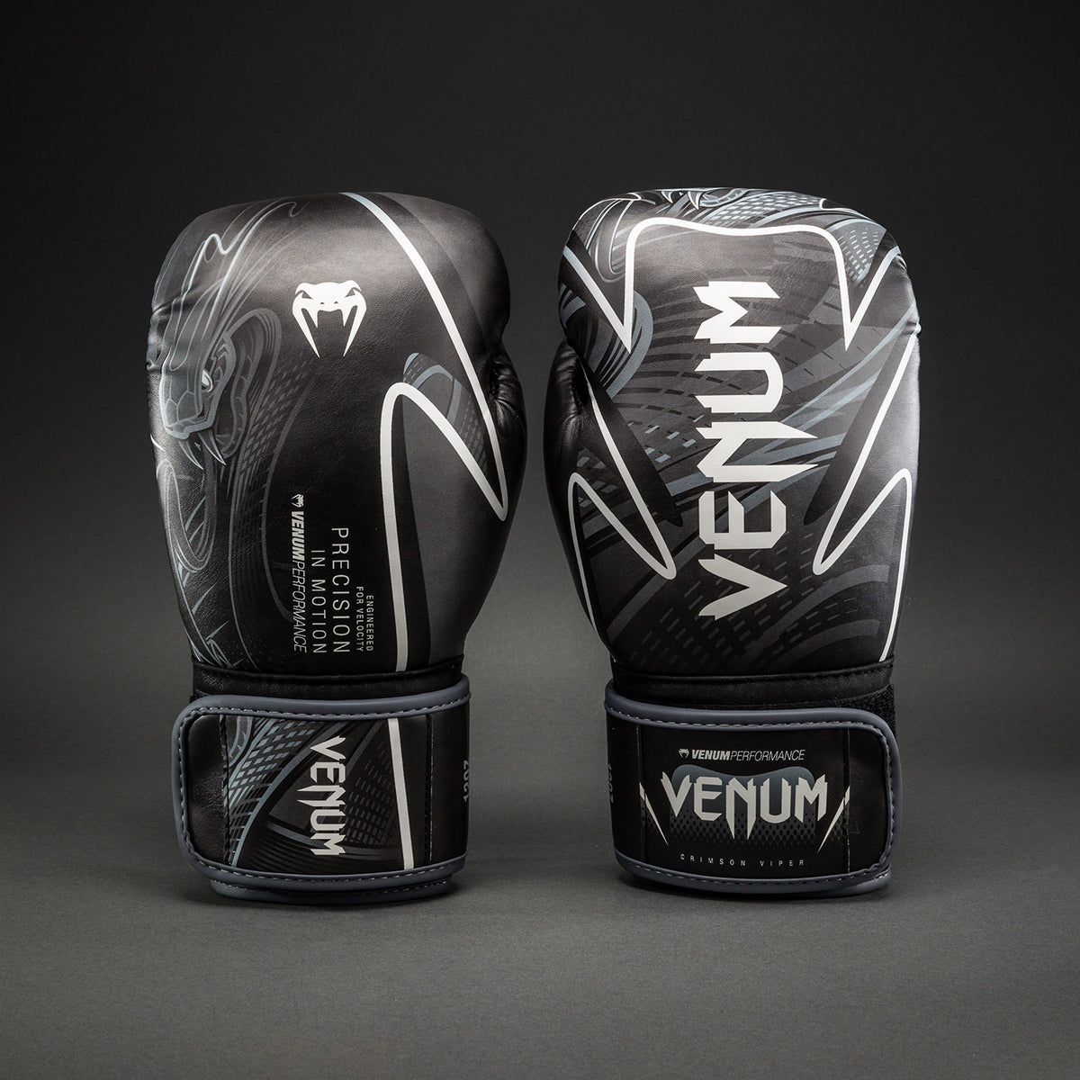 Venum Crimson Viper 2.0 Impact Boxhandschuhe - Schwarz/Grau