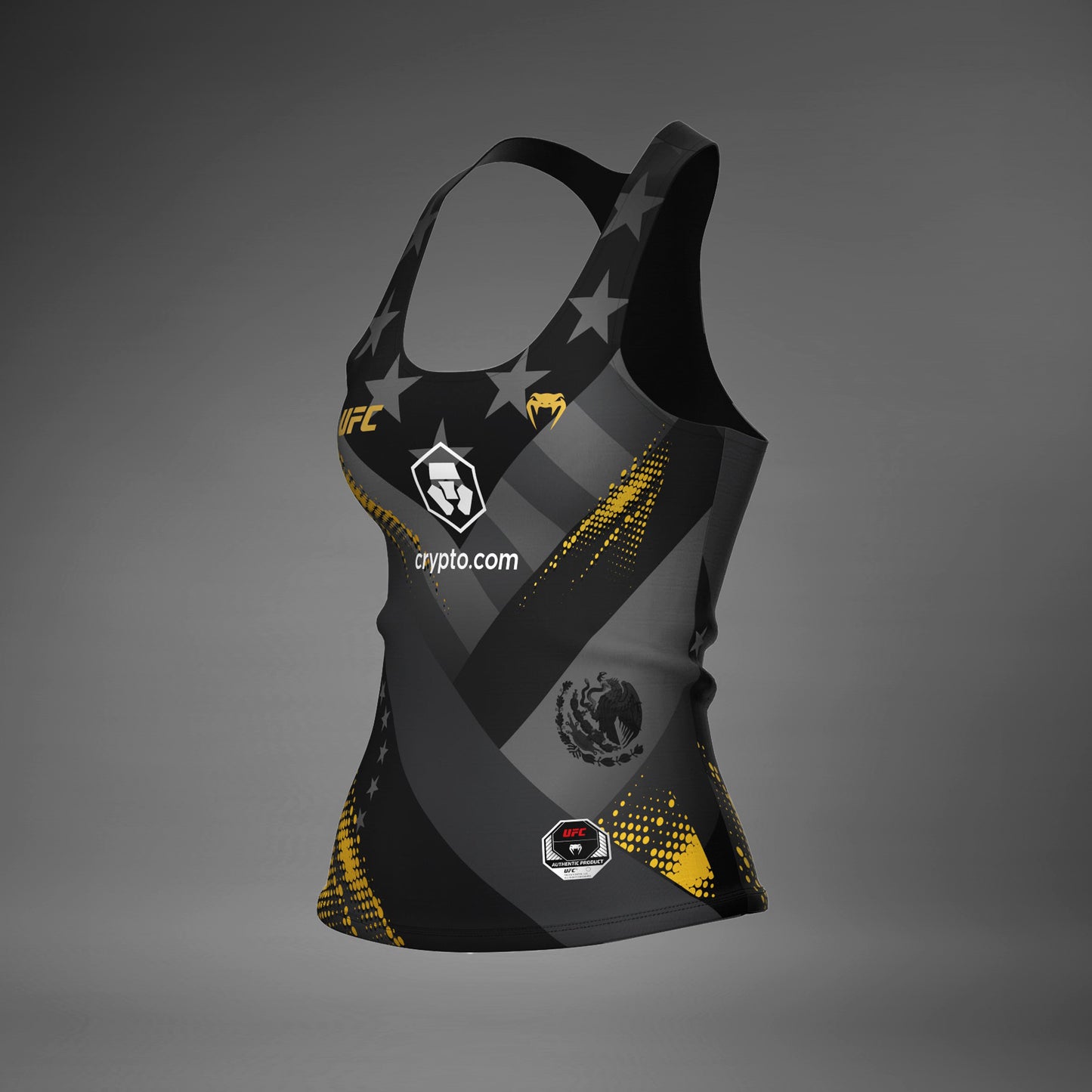UFC by Venum Julianna Peña Frauen Sport Long Bra - Schwarz