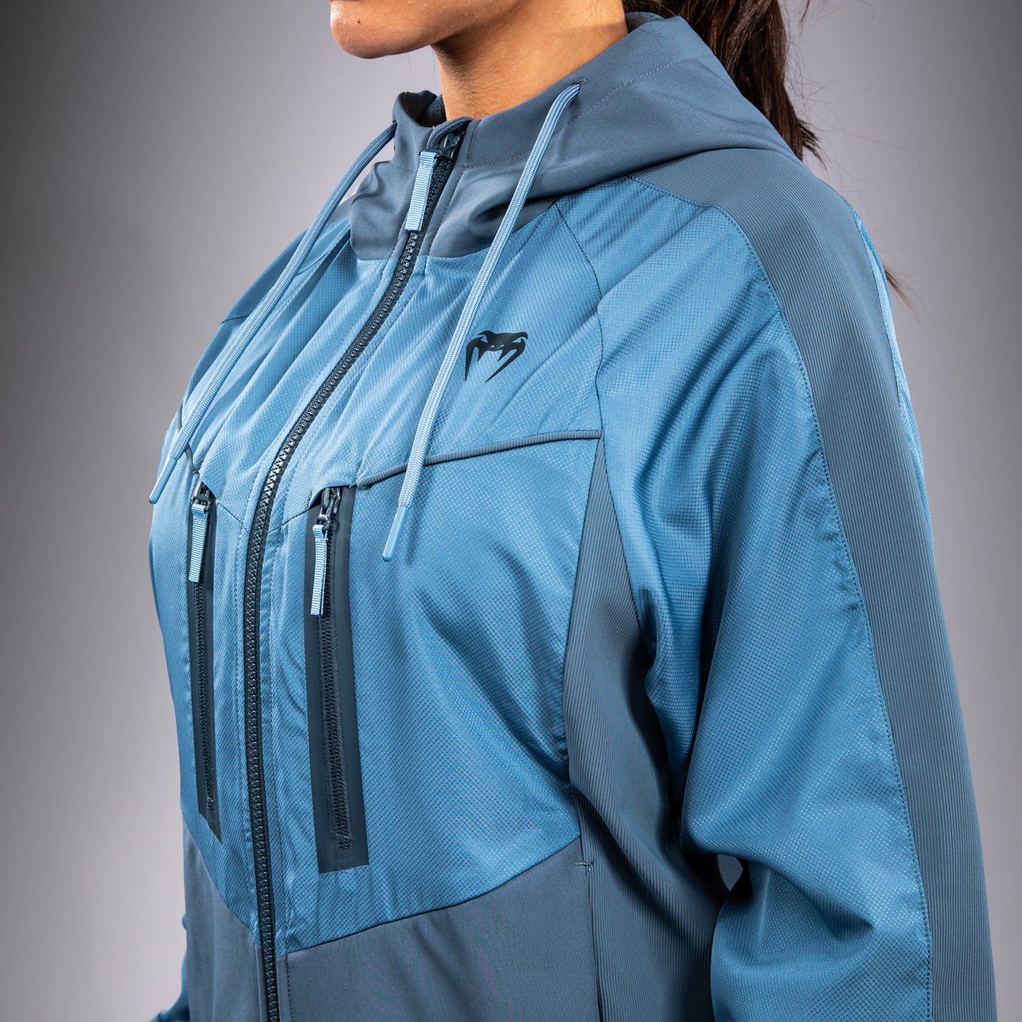 Venum Laser 3.0 Damen-Trainingsjacke - Pazifikblau