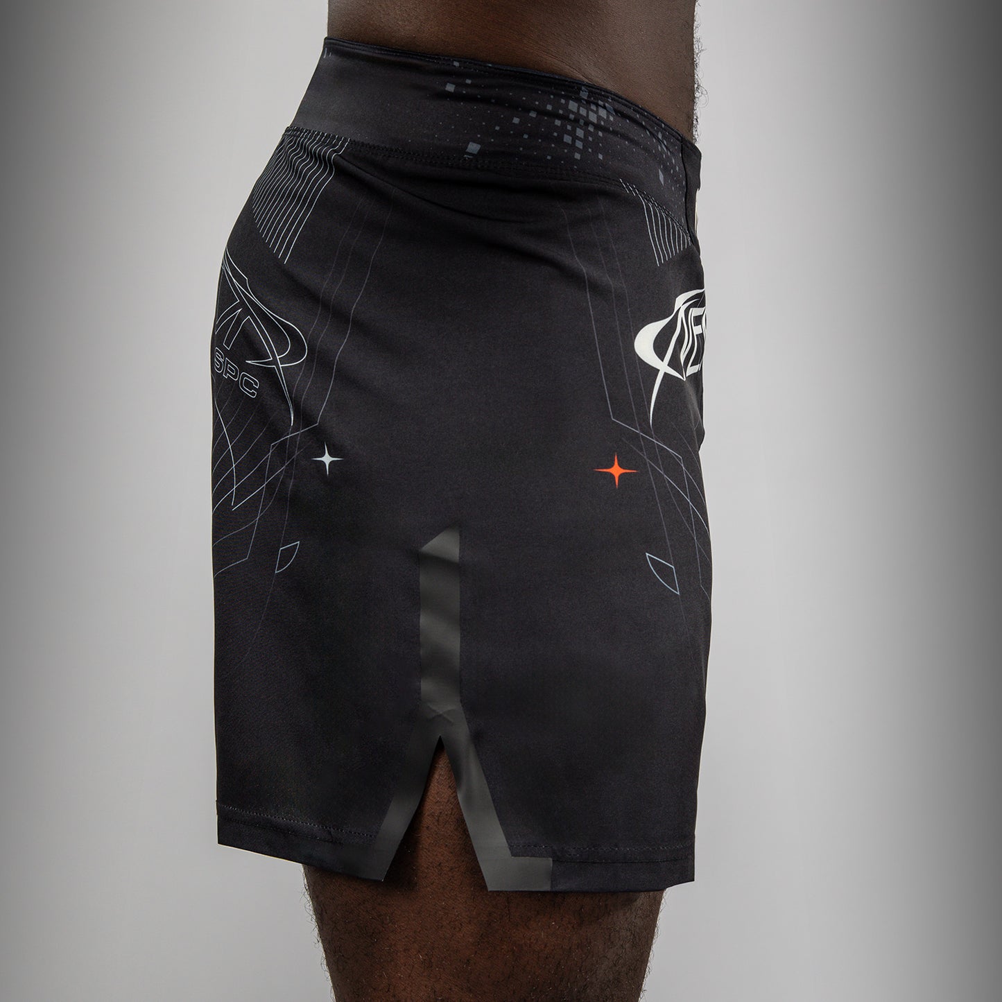 Venum Eclipse Fight Shorts – Schwarz/Ivory