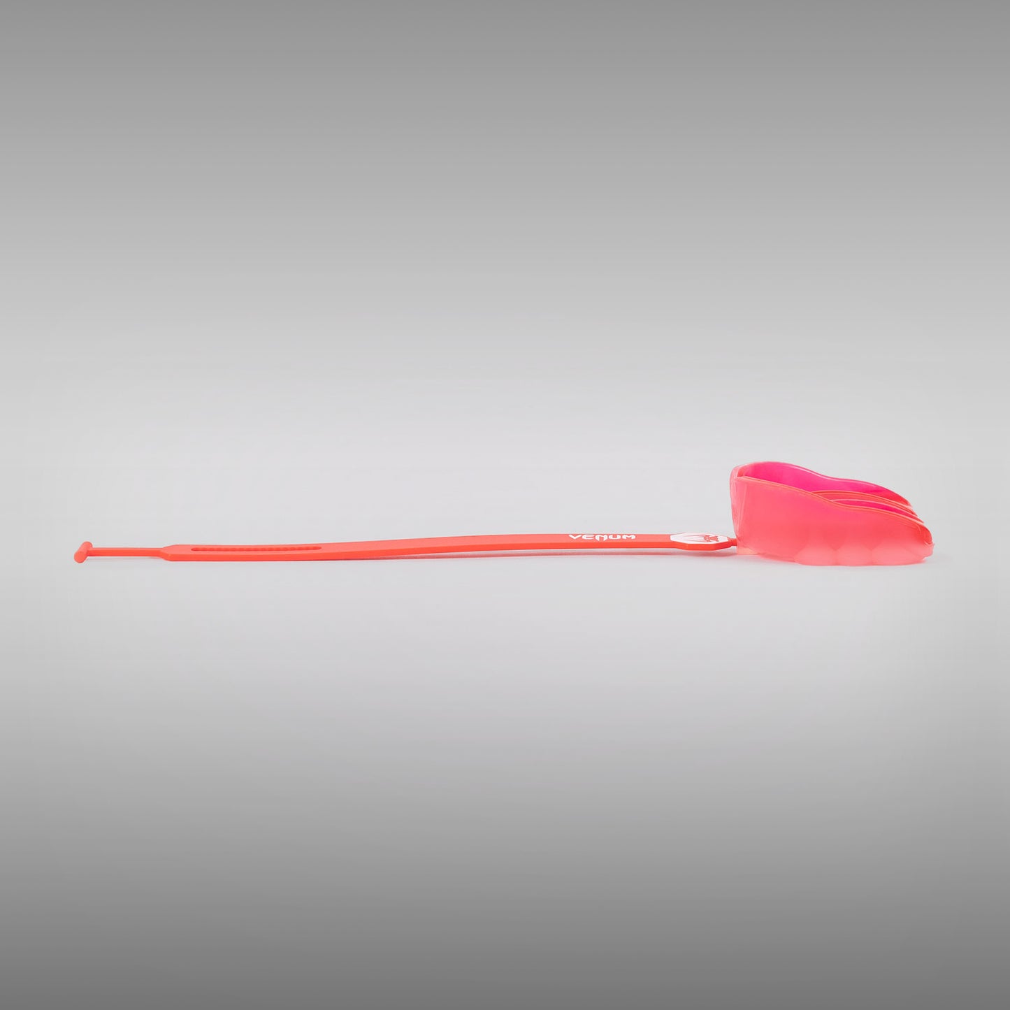 Venum Challenger Mundschutz Mit Riemen/Ohne Riemen - Rot Transparent