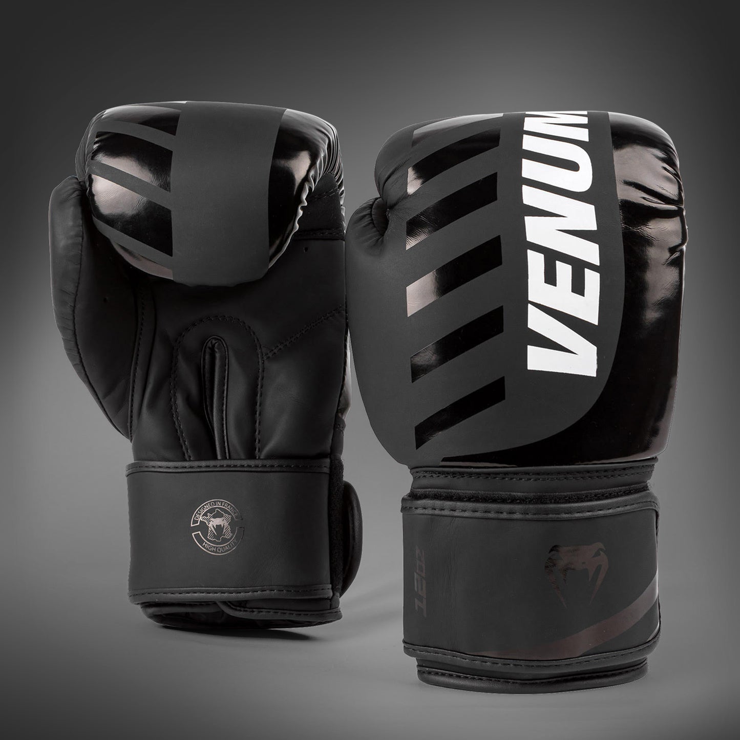 Venum Challenger 3.0 Shockwave Boxhandschuhe – Schwarz