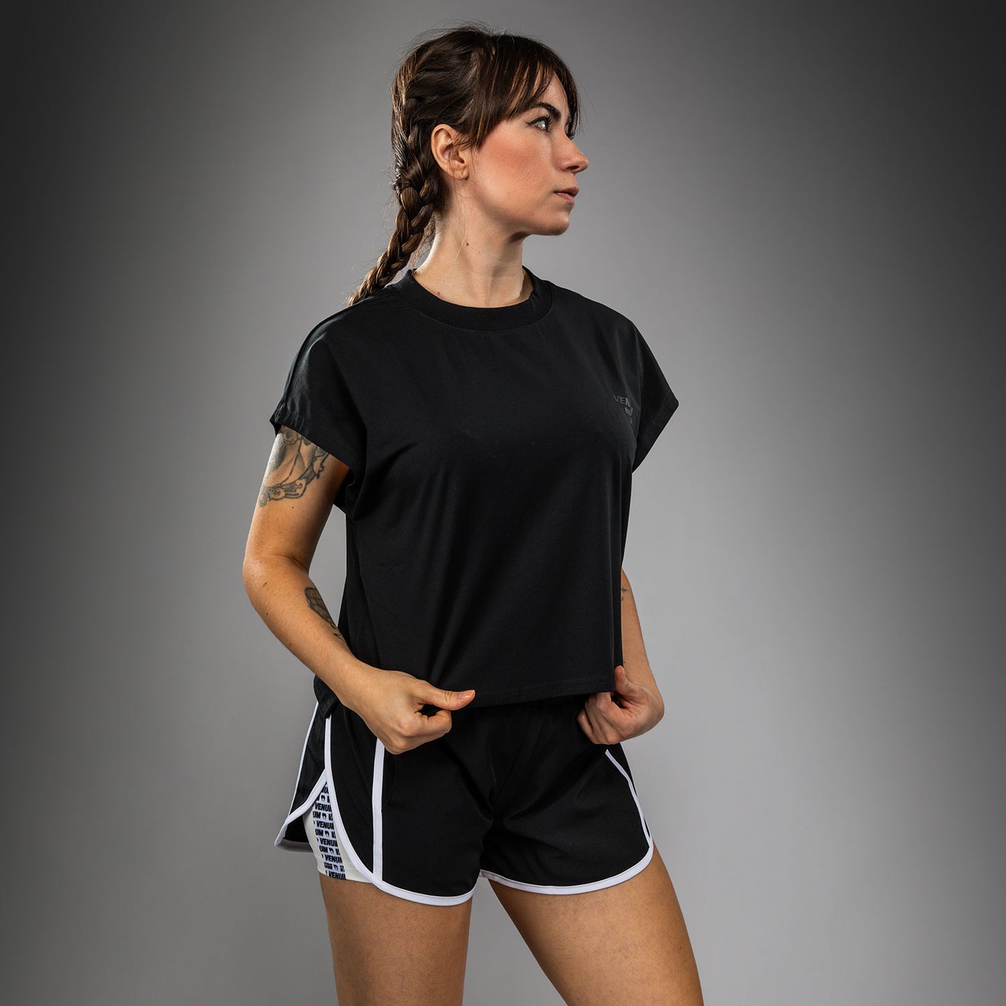 Venum Twilight Damen T-Shirt - Schwarz