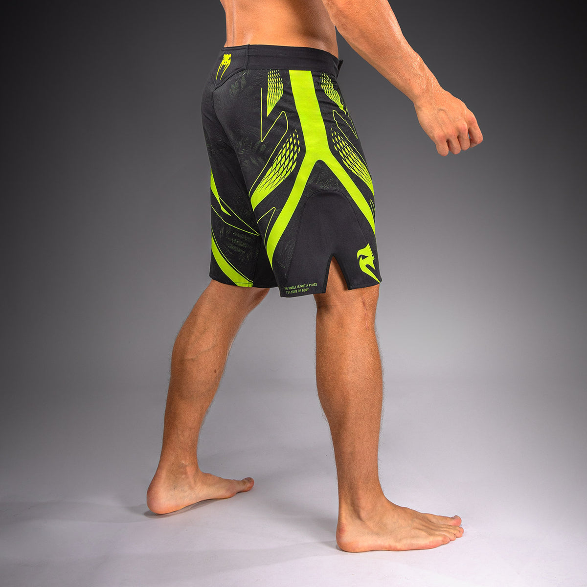 Venum Amazonia Reborn MMA-Shorts - Schwarz/Grün