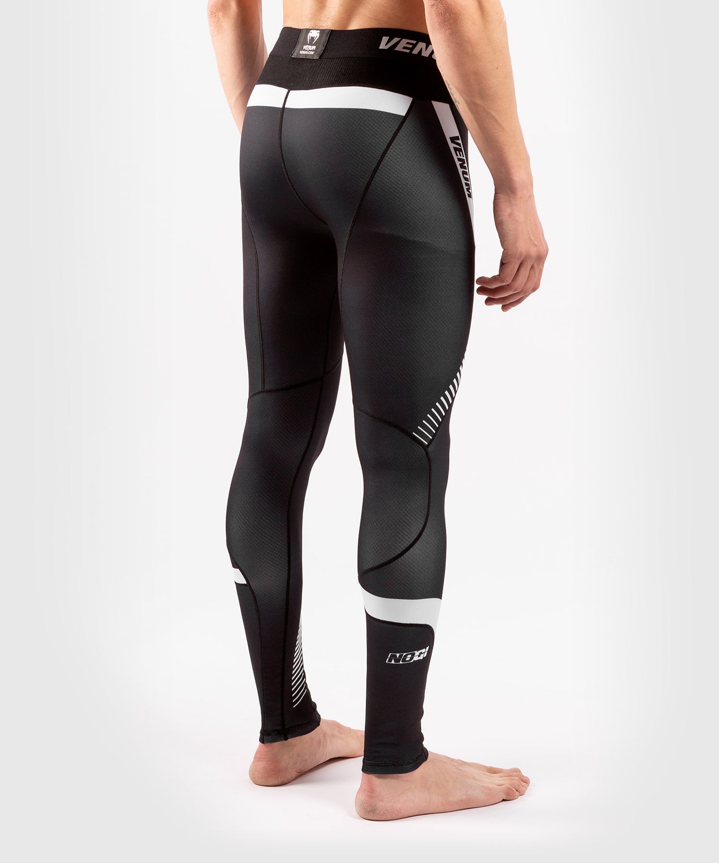 Venum No Gi 3.0 Kompressionshose - Schwarz/Weiß