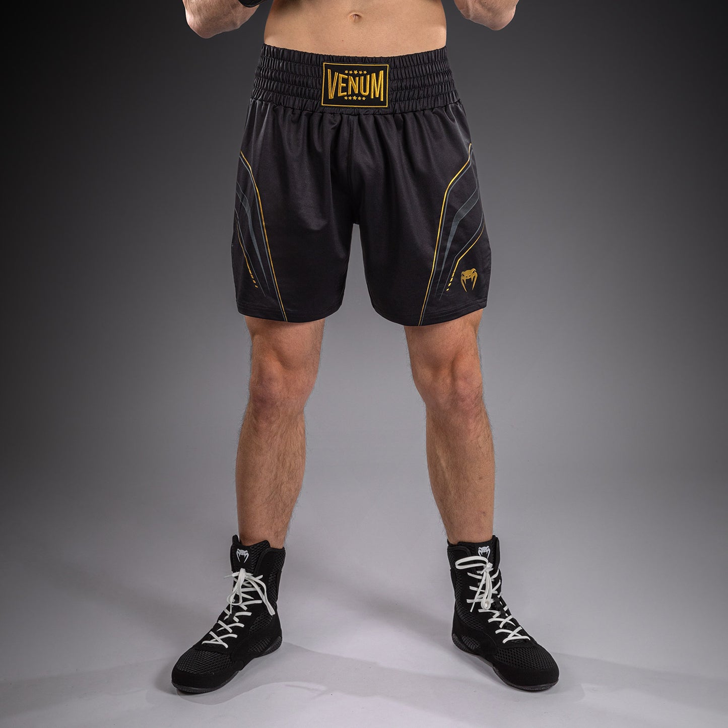Venum Streamline Boxshorts – Schwarz/Gold