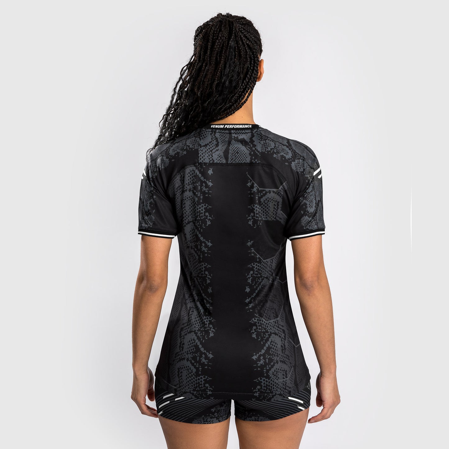 UFC Adrenaline von Venum personalisierte authentic Fight Night Frauen Walkout Jersey - schwarz