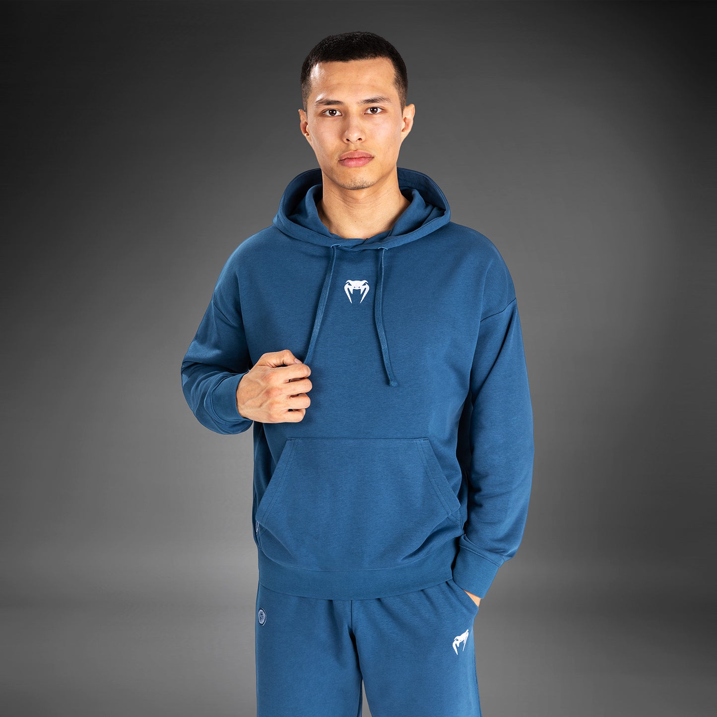 Venum Vortex XL Herren Kapuzenpullover - Marineblau