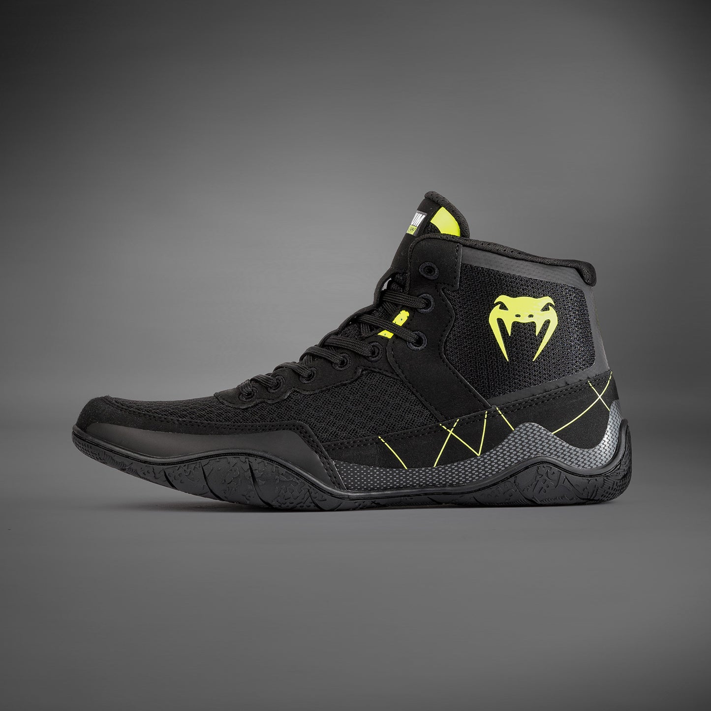 Venum Training Camp 4.0 Elite Wrestling Schuhe - Schwarz/Neon Grün