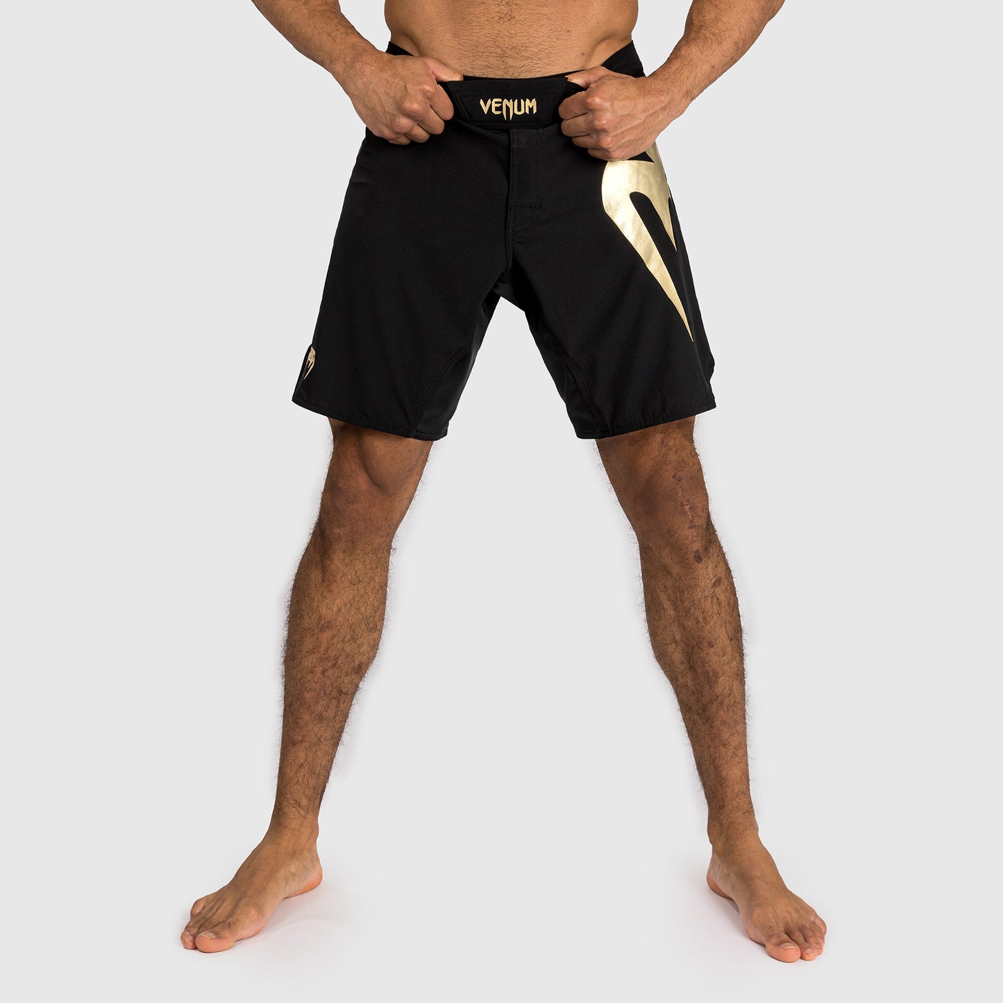 Venum Light 5.0 Fight Shorts - Schwarz/Gold
