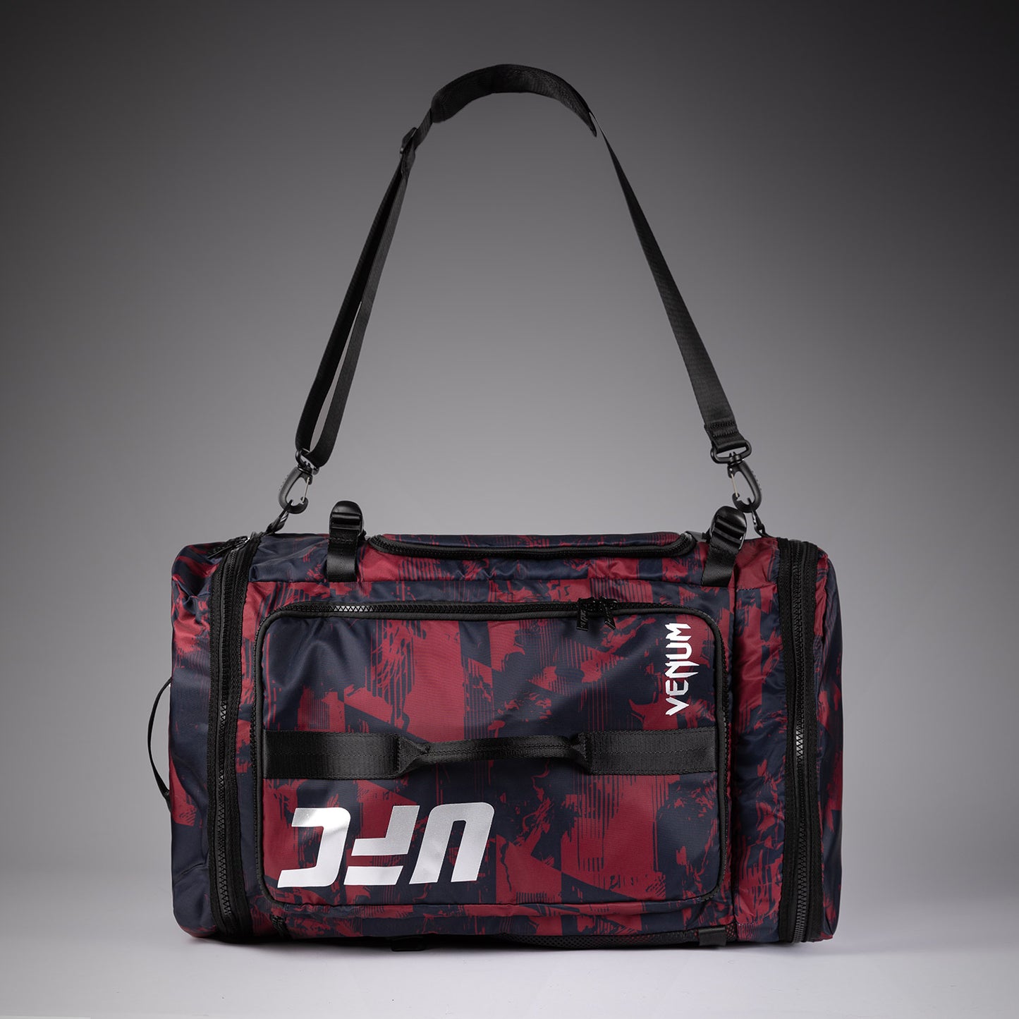 UFC Zenith by Venum Authentic Fight Week Sporttasche - Burgunder (48L)