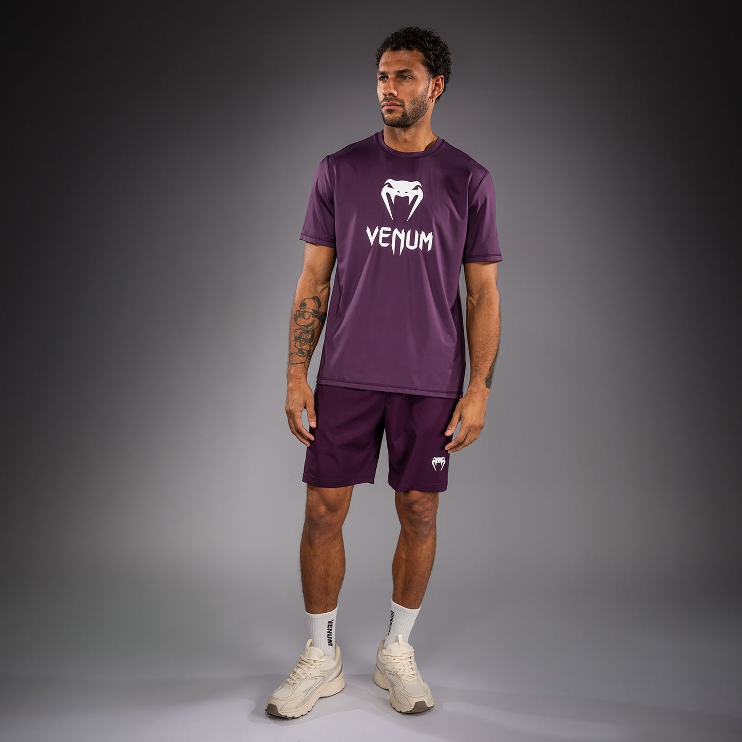 Venum Classic Dry Tech T-Shirt - Dunkelviolett