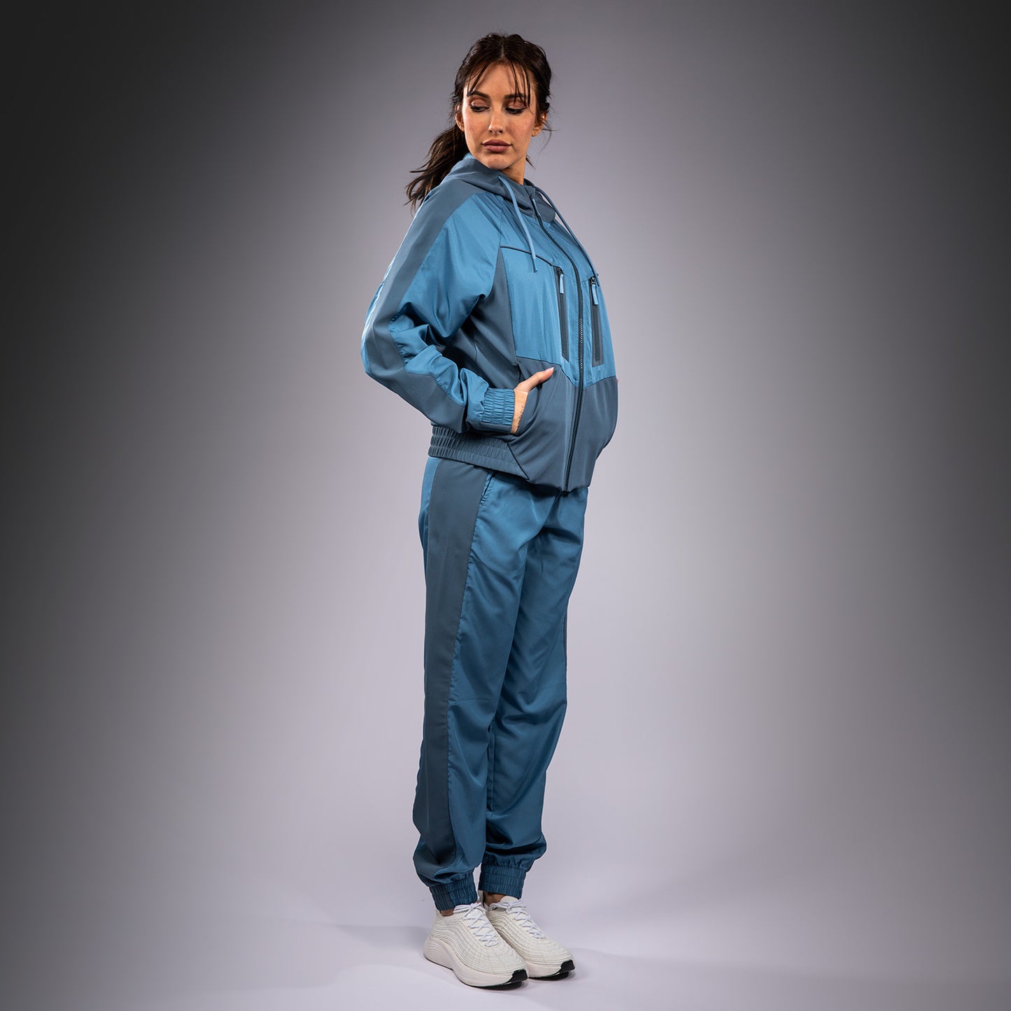 Venum Laser 3.0 Damen-Trainingsjacke - Pazifikblau