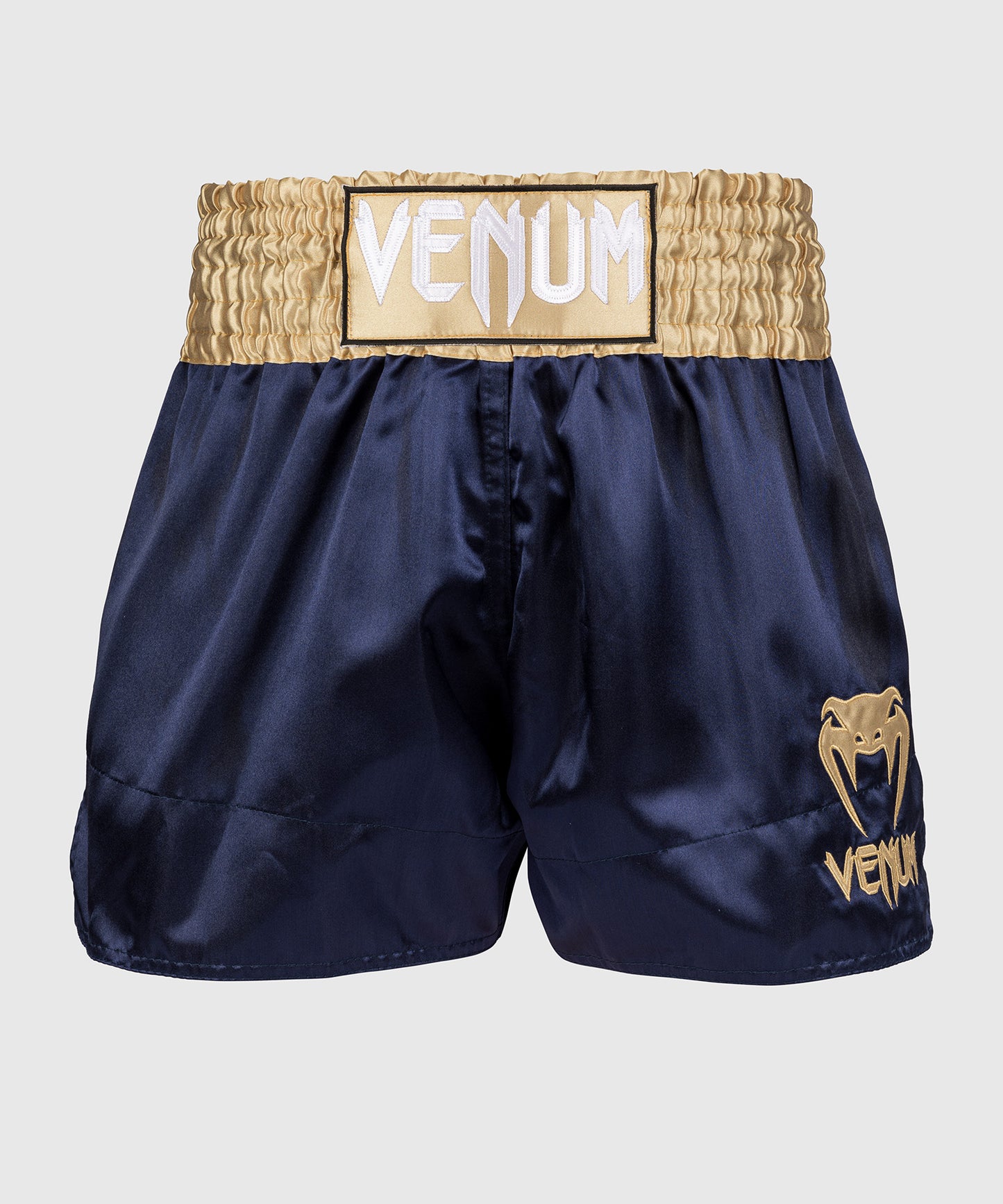 Venum Classic Muay Thai Shorts - Marineblau/Gold