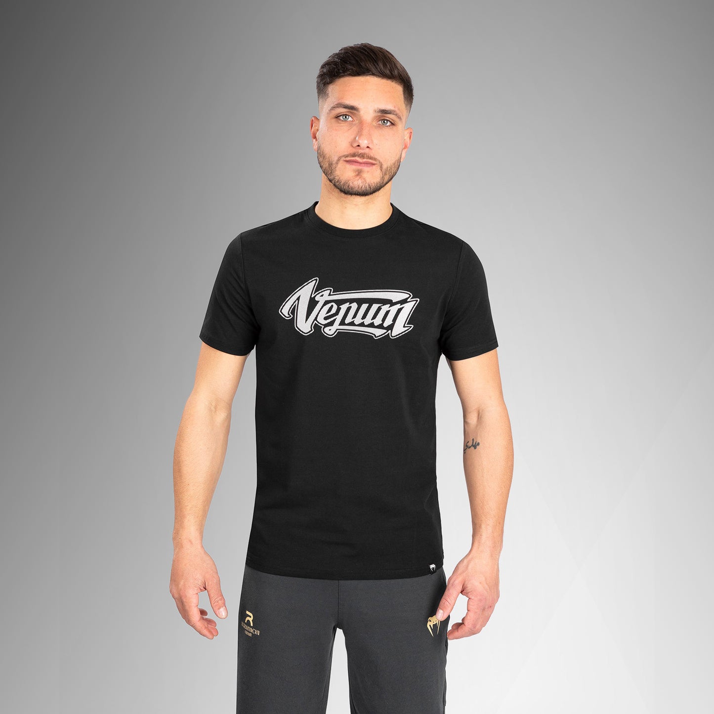 Venum Absolute 2.0 T-Shirt - Angepasste Passform - Schwarz/Silber