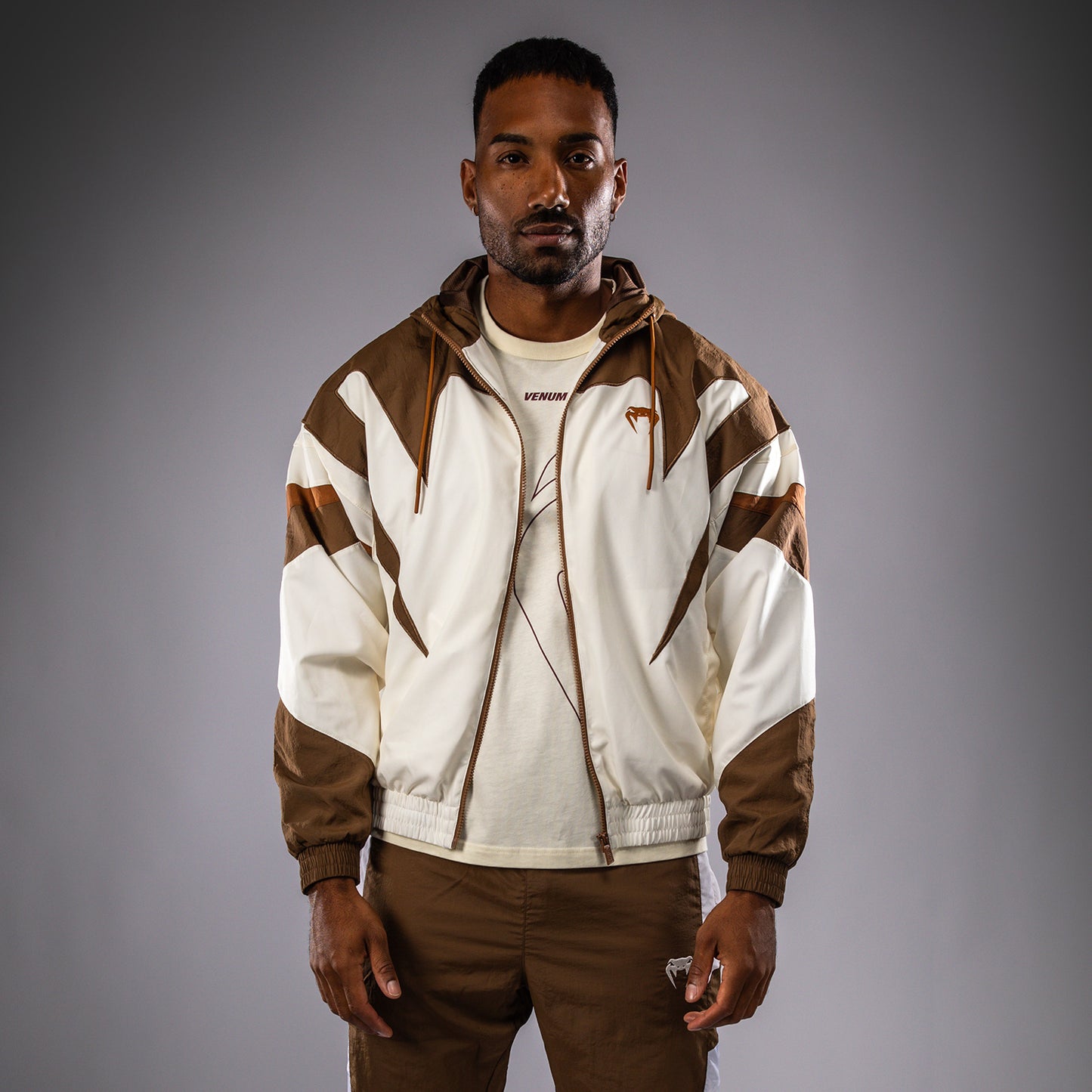 Venum Attack 90 Tracksuit Jacke - Dunkelbraun