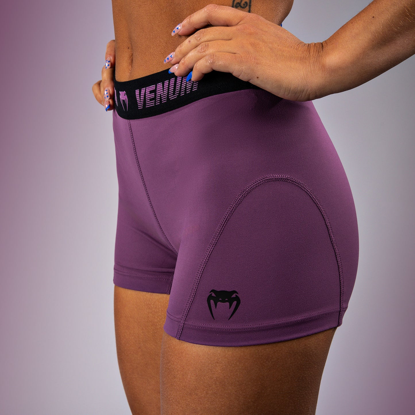 Venum Elevate Vale Tudo Shorts für Frauen - Dusky Orchid