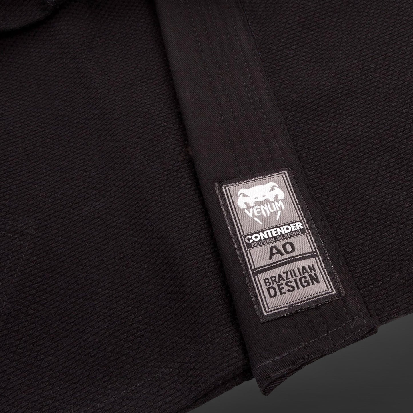 Venum Contender 2.0 BJJ Kampfanzug - Schwarz