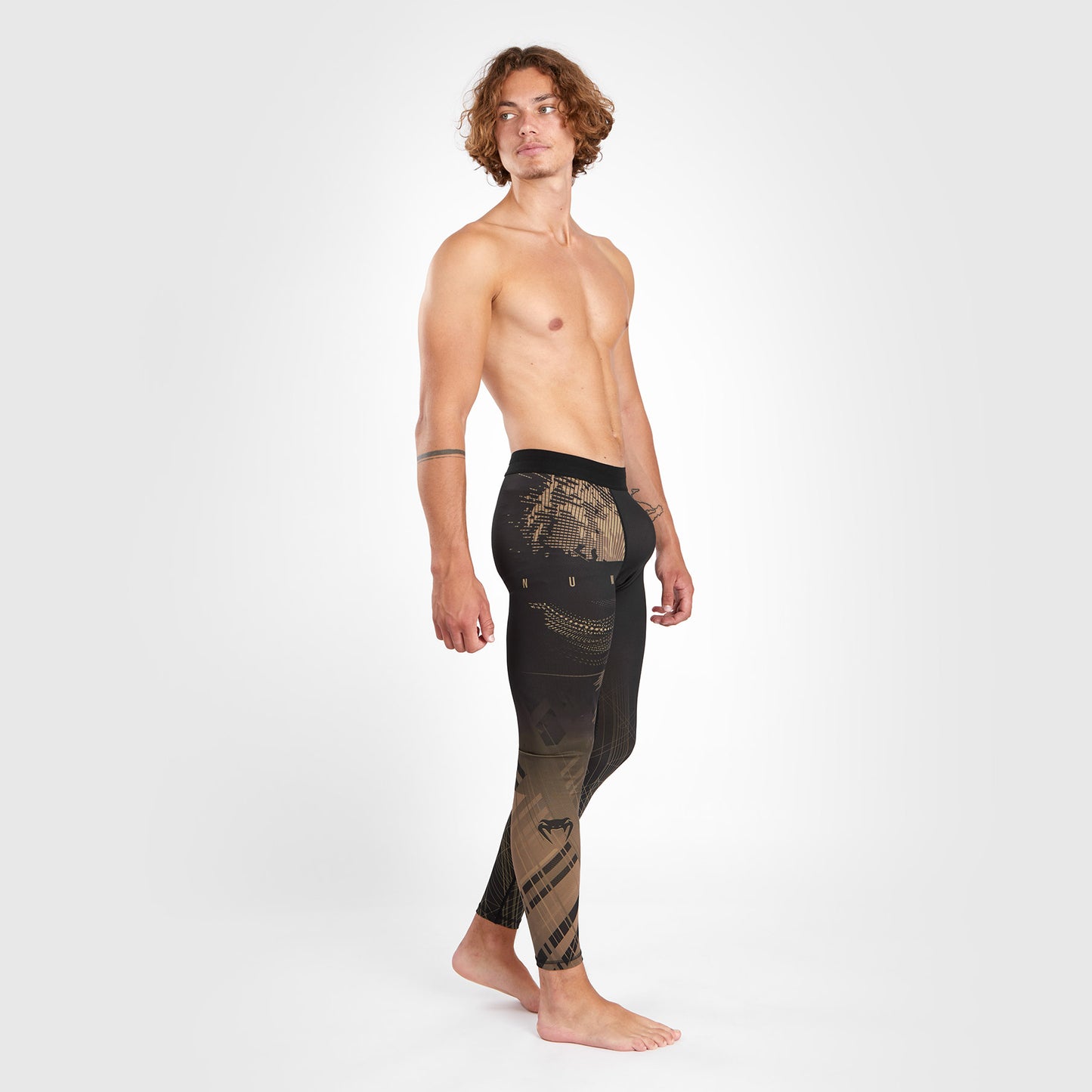 Venum Gorilla Jungle Kompressionshose - Schwarz/Sand