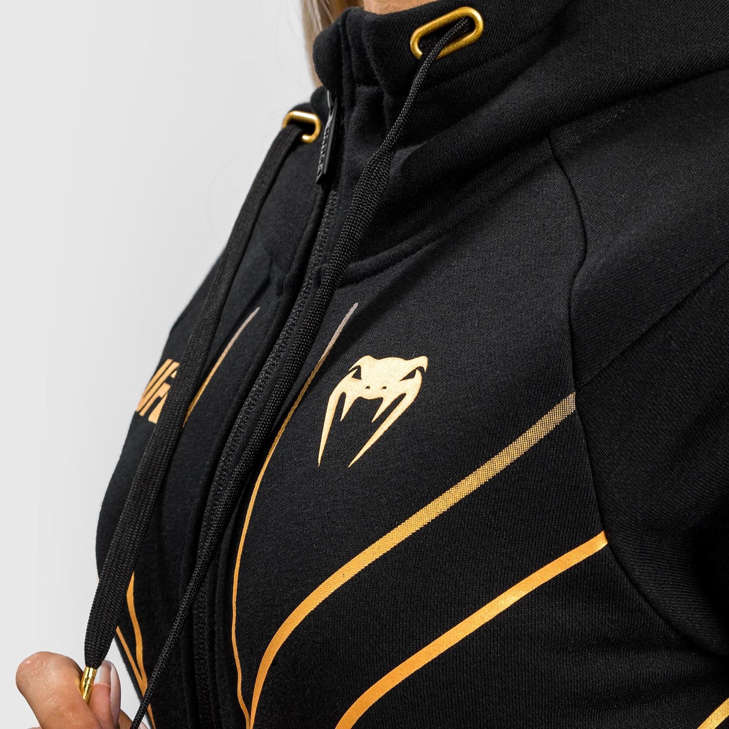 UFC Venum Fight Night 2.0 Replica Frauen Full Zip Hoodie - Champion