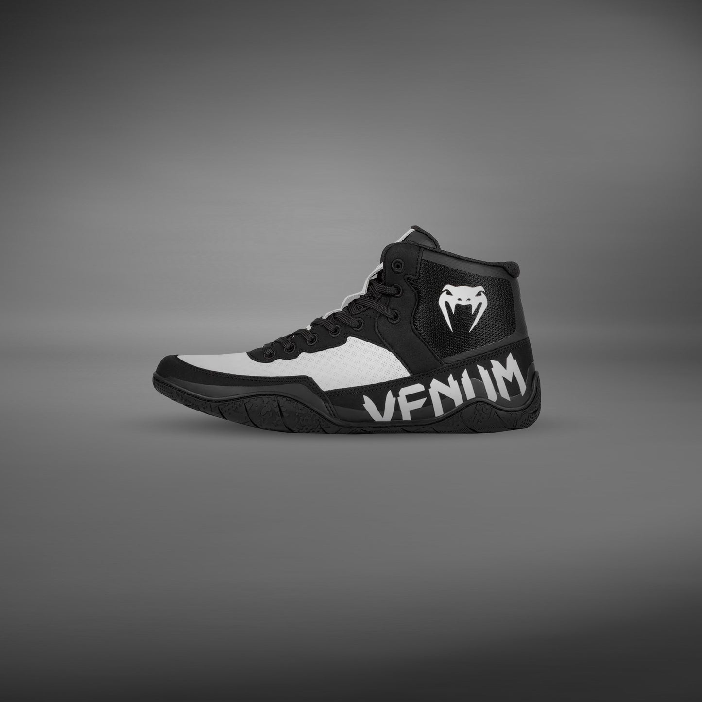 Venum Elite Wrestling Schuhe - Schwarz/Weiß