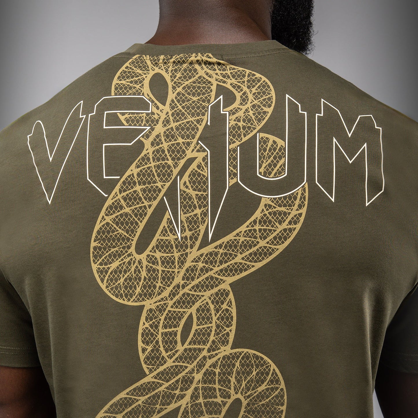 Venum Serpenti T-Shirt – Khaki/Bronze/Ivory