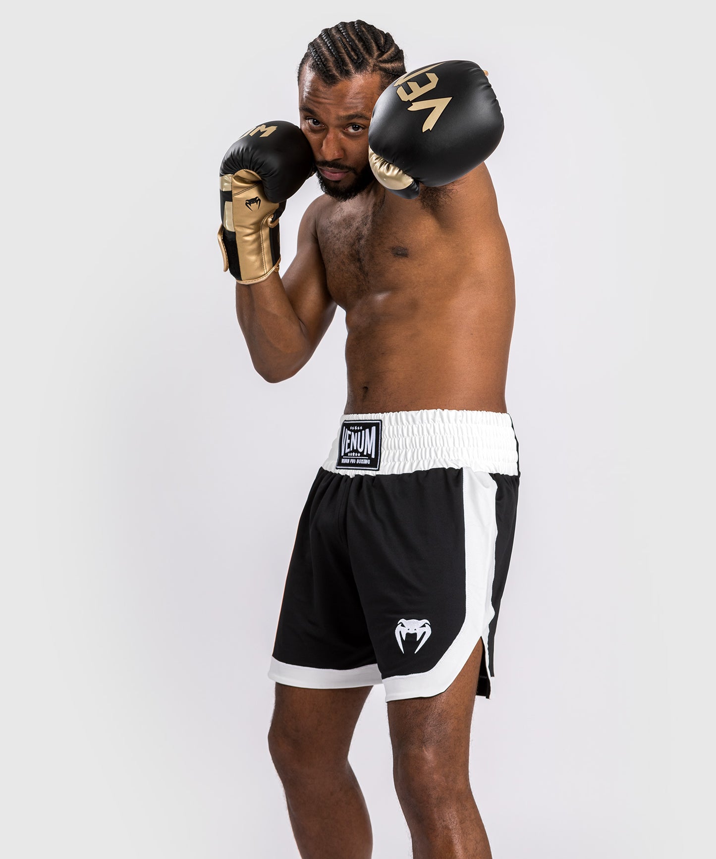 Venum Classic Boxing Shorts - Schwarz/Weiß