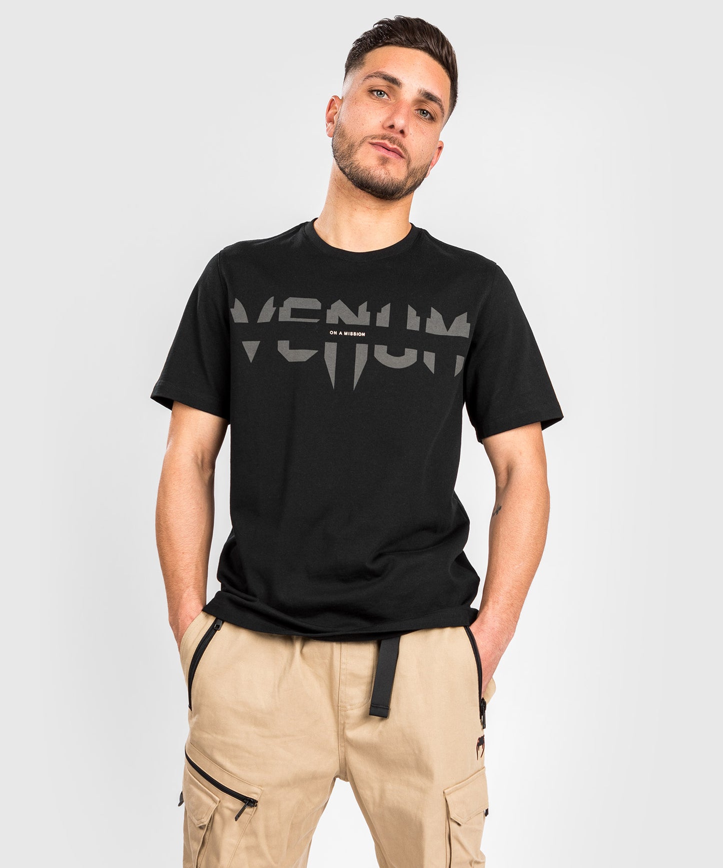 Venum On a Mission T-Shirt – Regular Fit – Schwarz