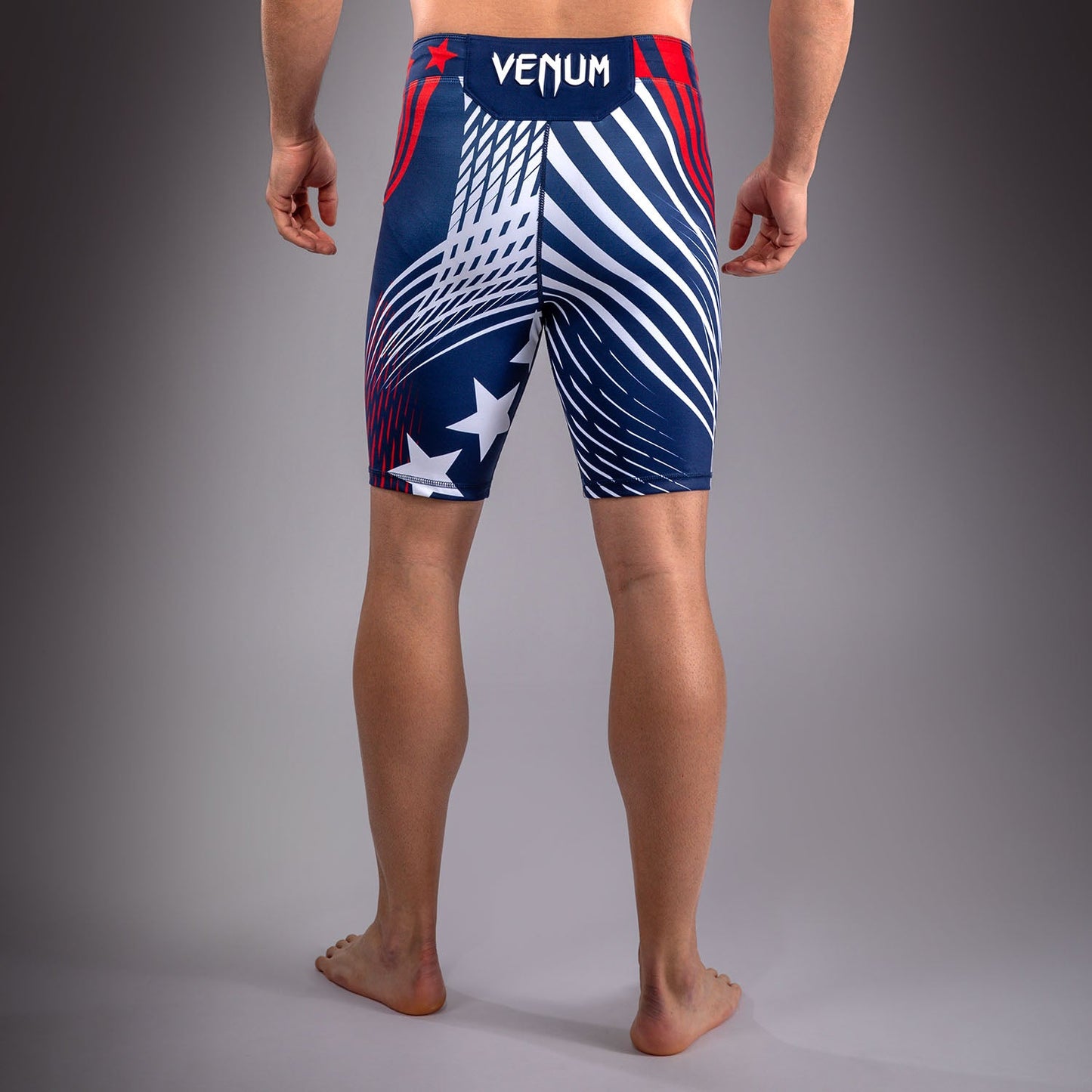 Official UFC Freedom 250 by Venum Authentic Fight Night Vale Tudo Shorts für Herren - Blau