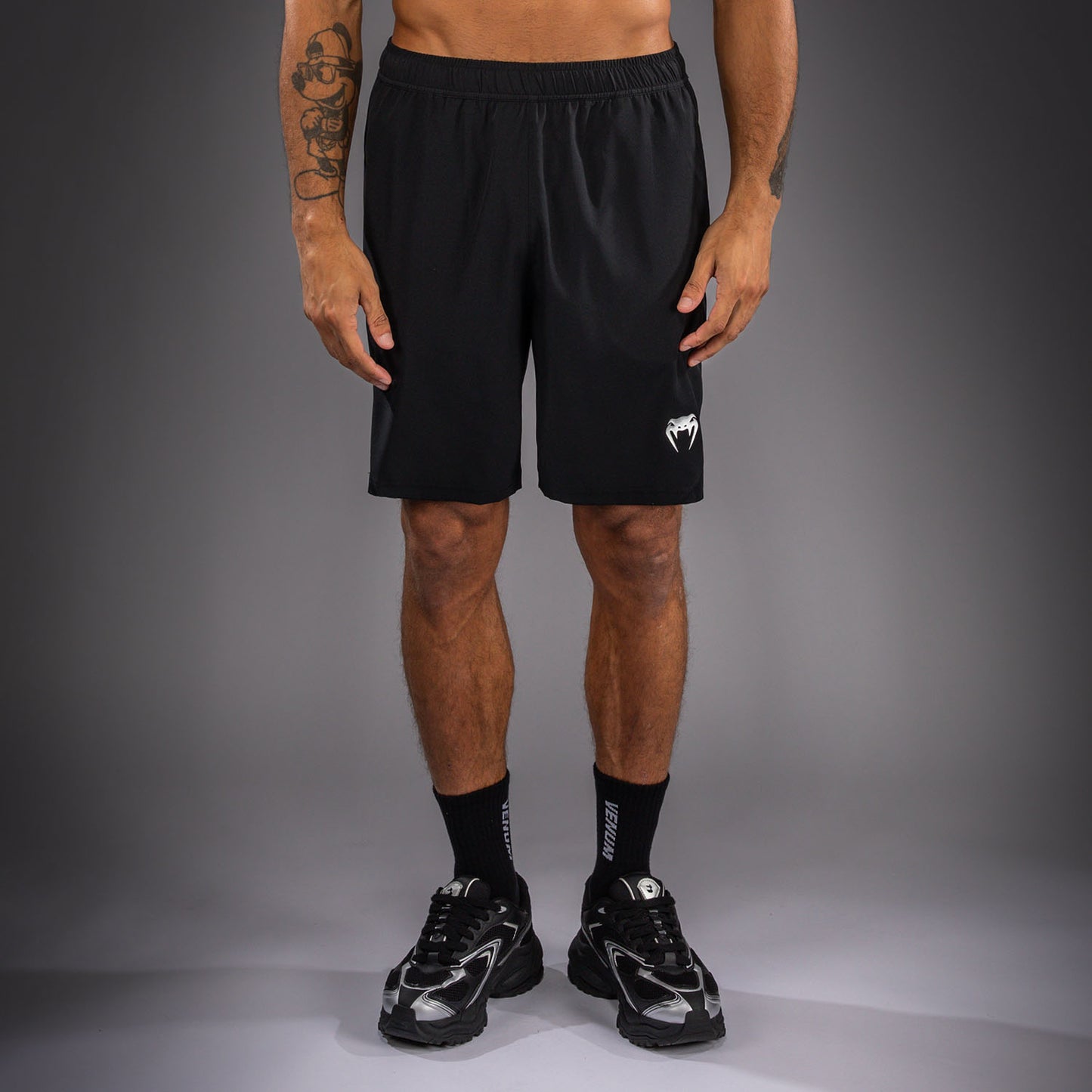 Venum Contender Trainingsshorts - Schwarz/Silber