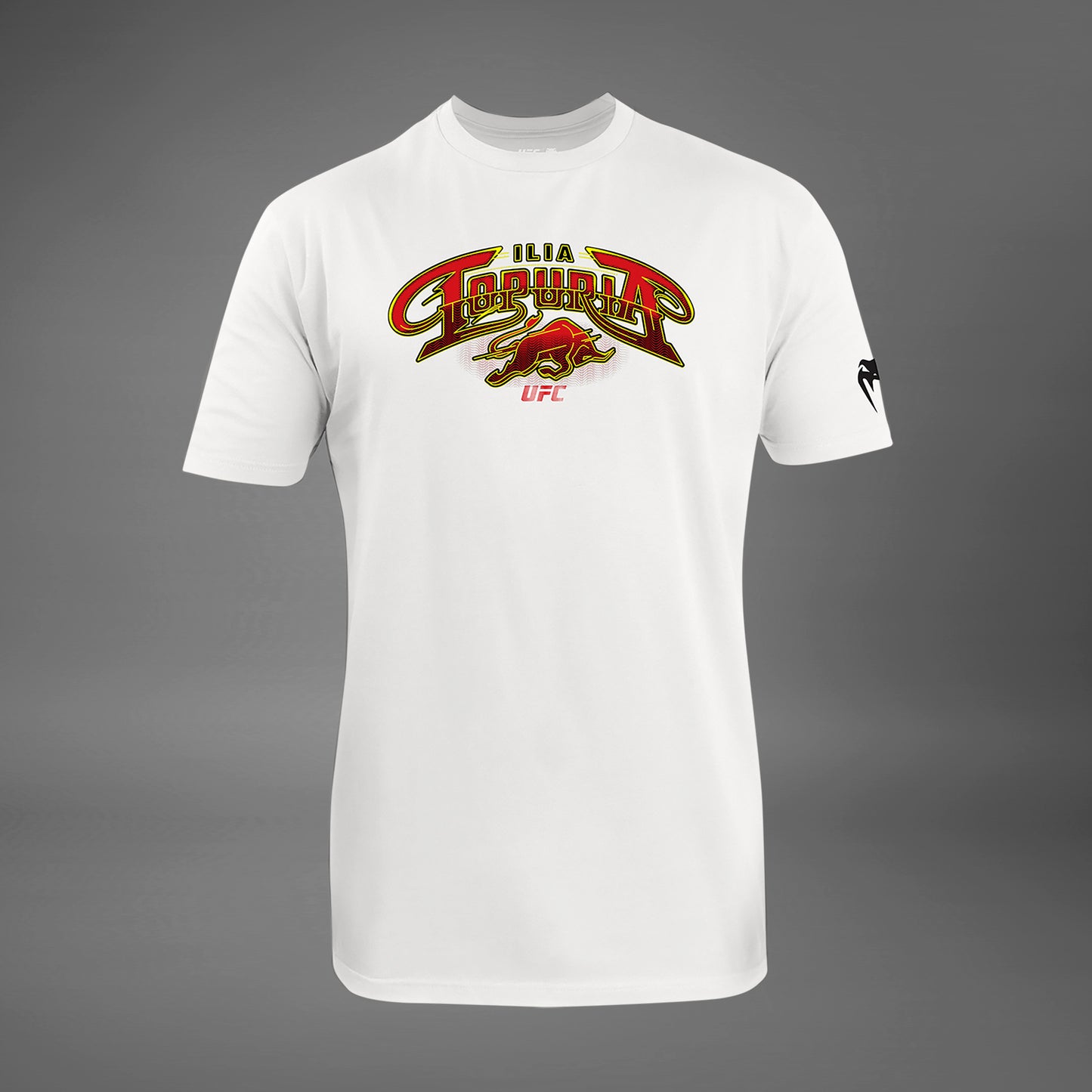 UFC Unrivaled by Venum Ilia Topuria Herren T-Shirt - Weiß