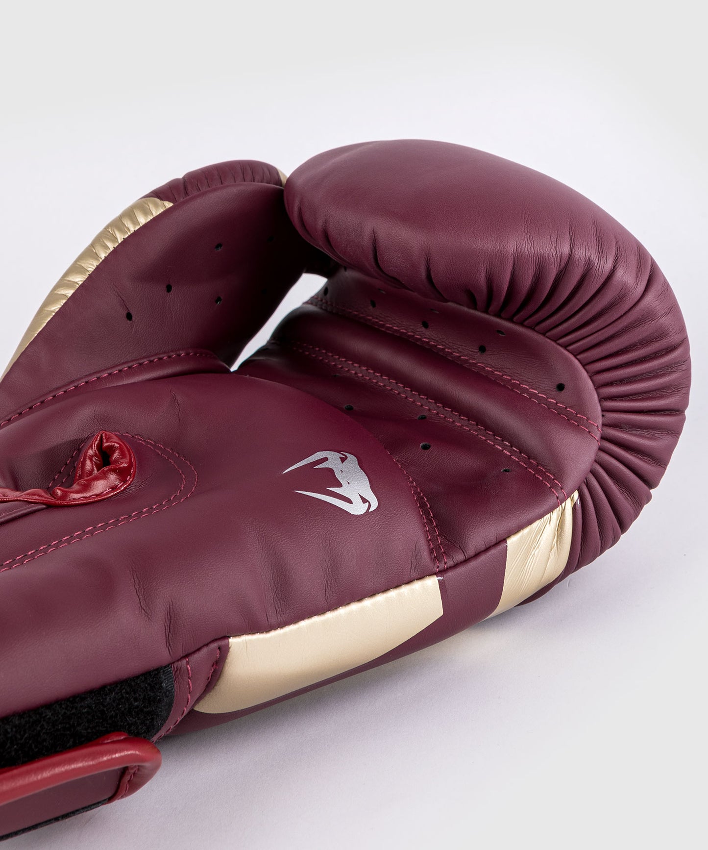 Venum Elite Boxhandschuhe - Burgund/Gold